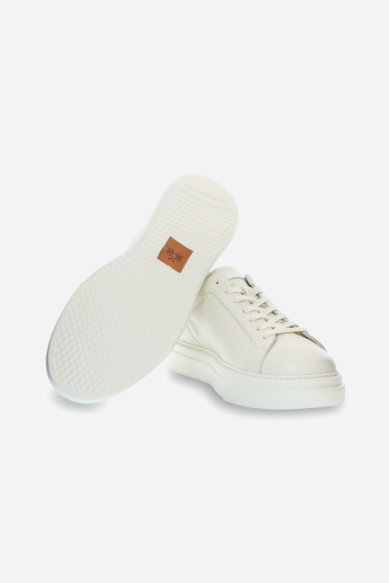 Sneaker uomo in pelle