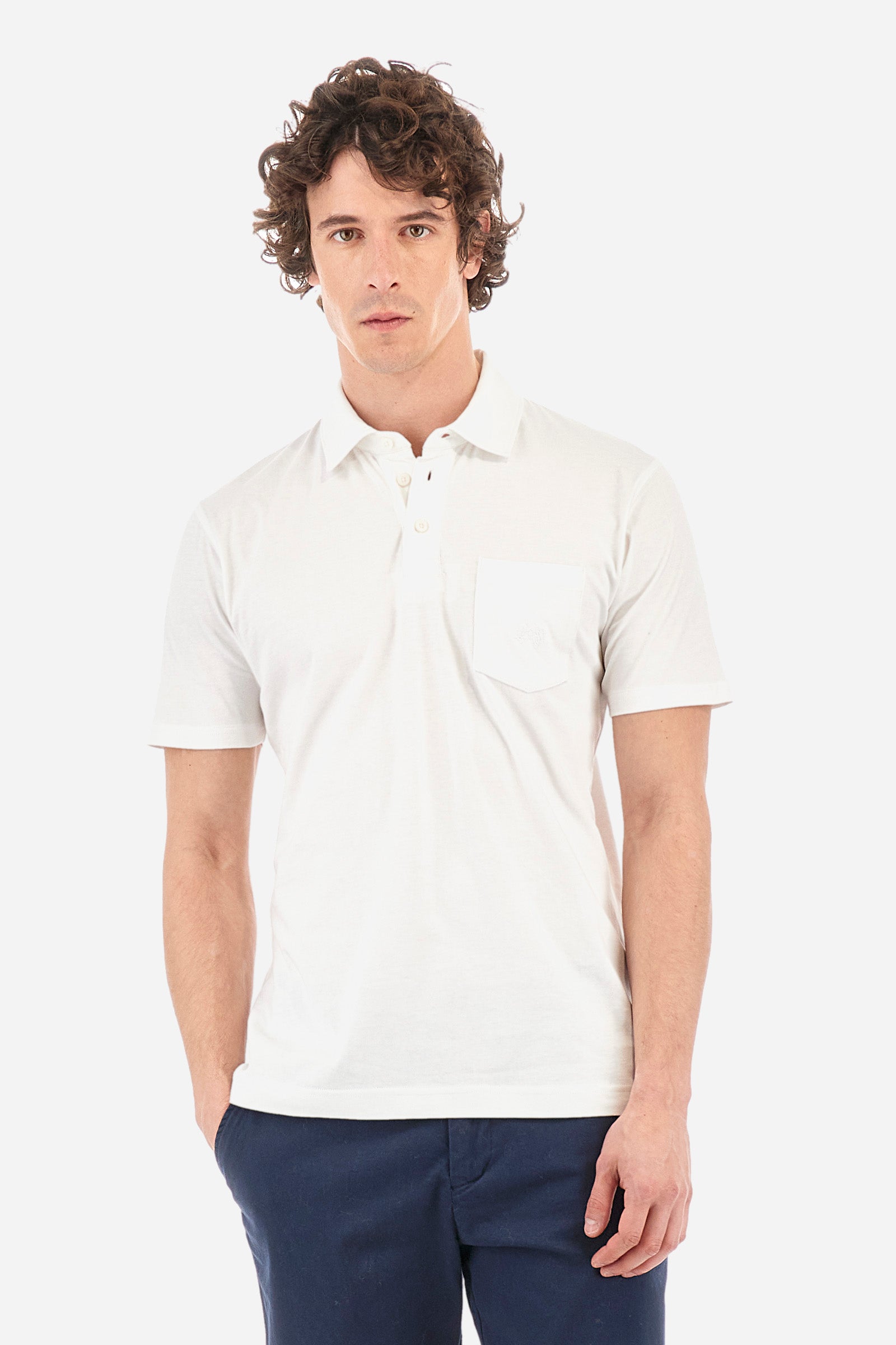 Polo regular fit in cotone - Yedidiah