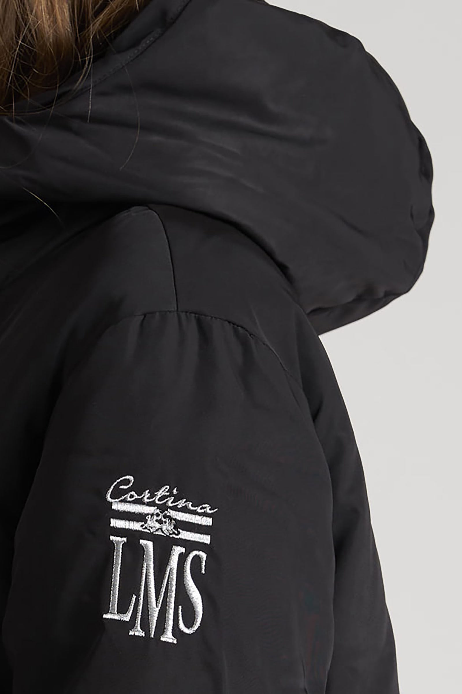 Regular-fit padded synthetic jacket