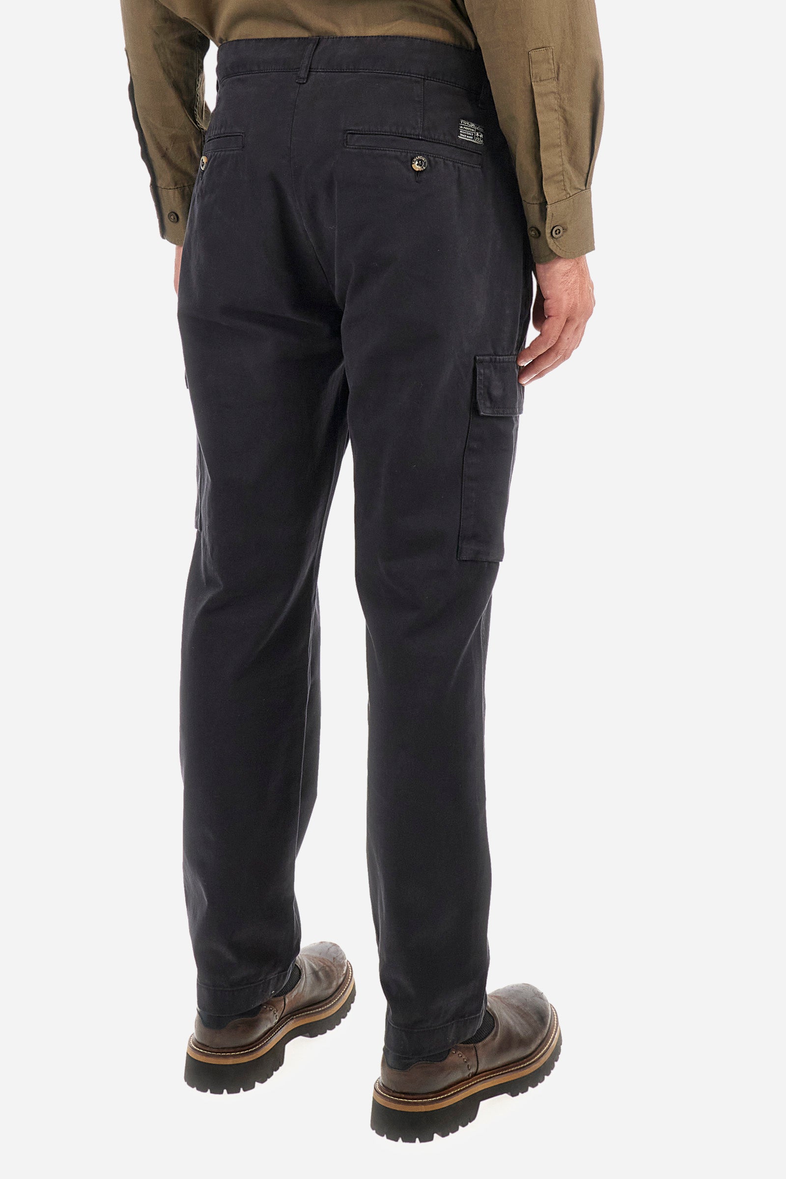 Pantalone cargo regular fit in cotone - Zetto