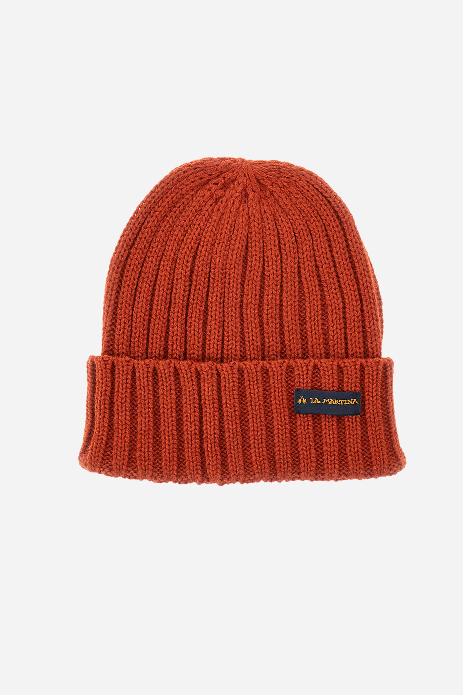 Unisex beanie with stripes