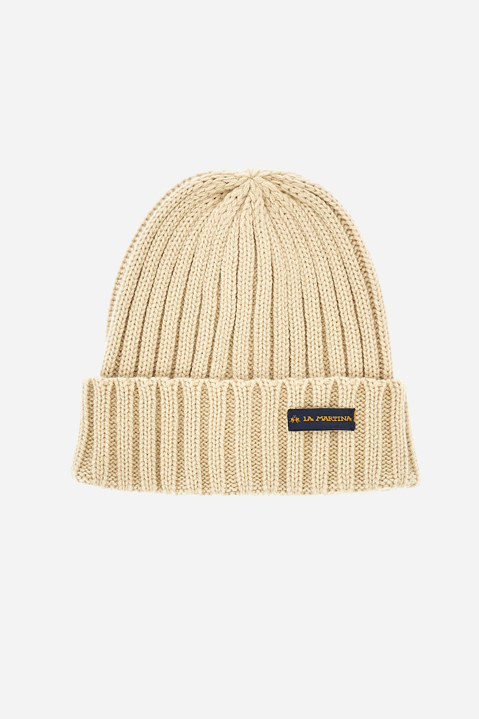 Unisex beanie with stripes