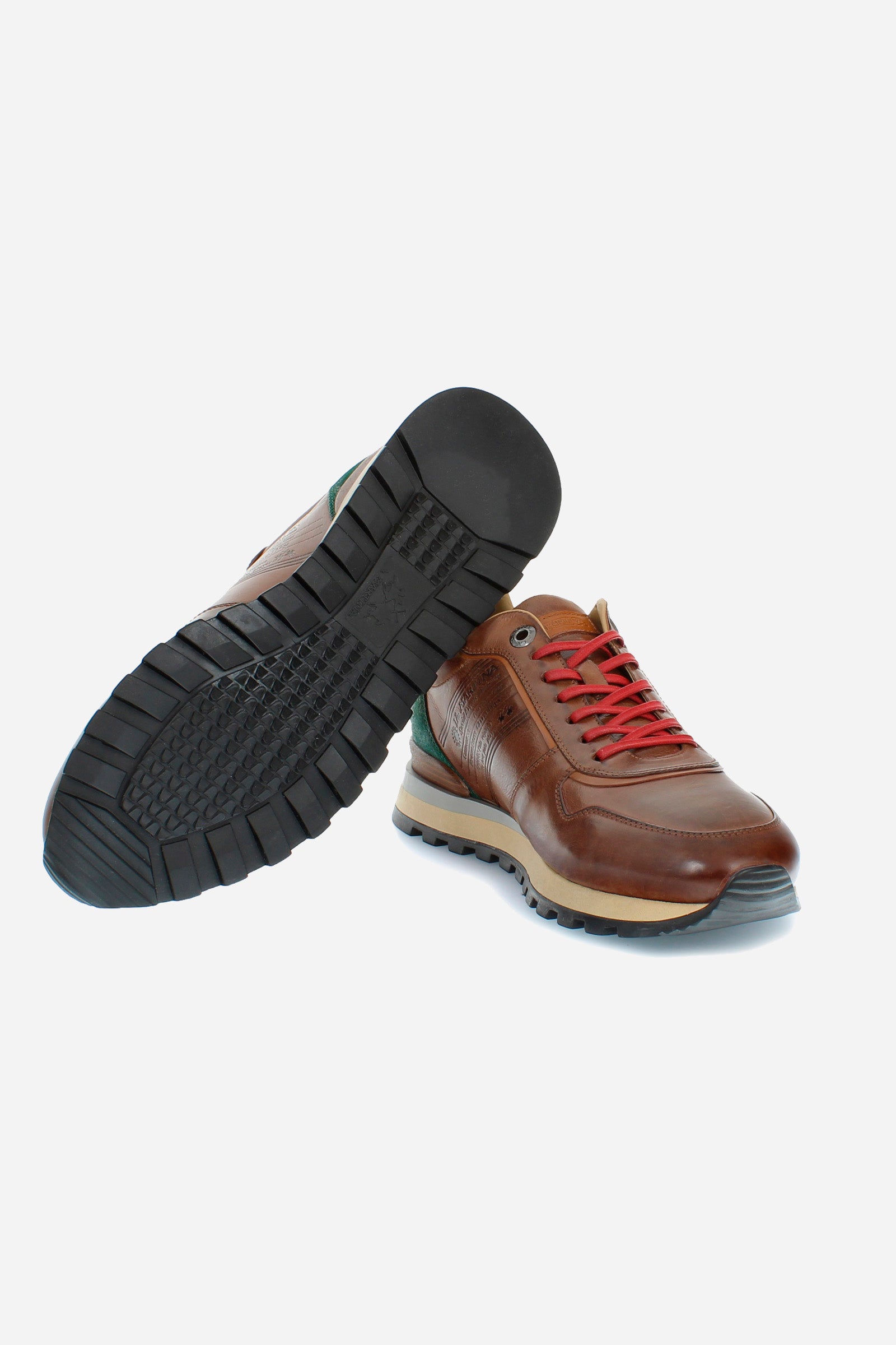 Men's calfskin trainers