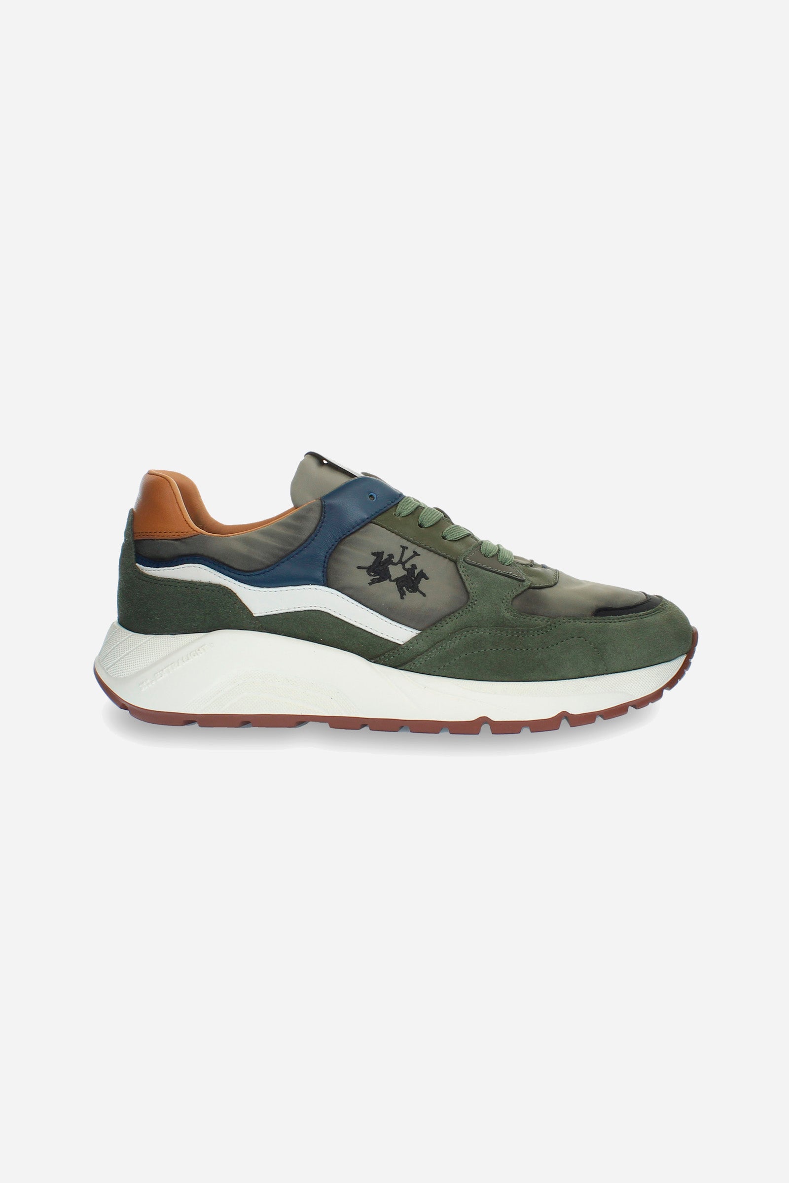 Sneaker in camoscio uomo multicolor - INDIPENDENCIA 1810»