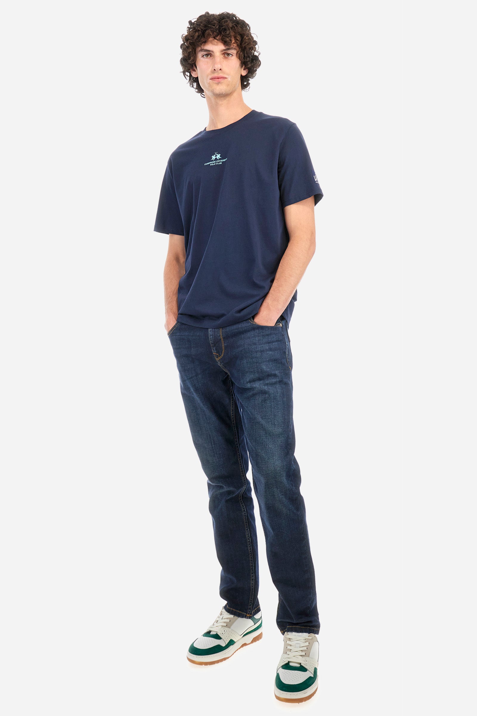 Regular fit cotton 5-pocket jeans - Zenobi