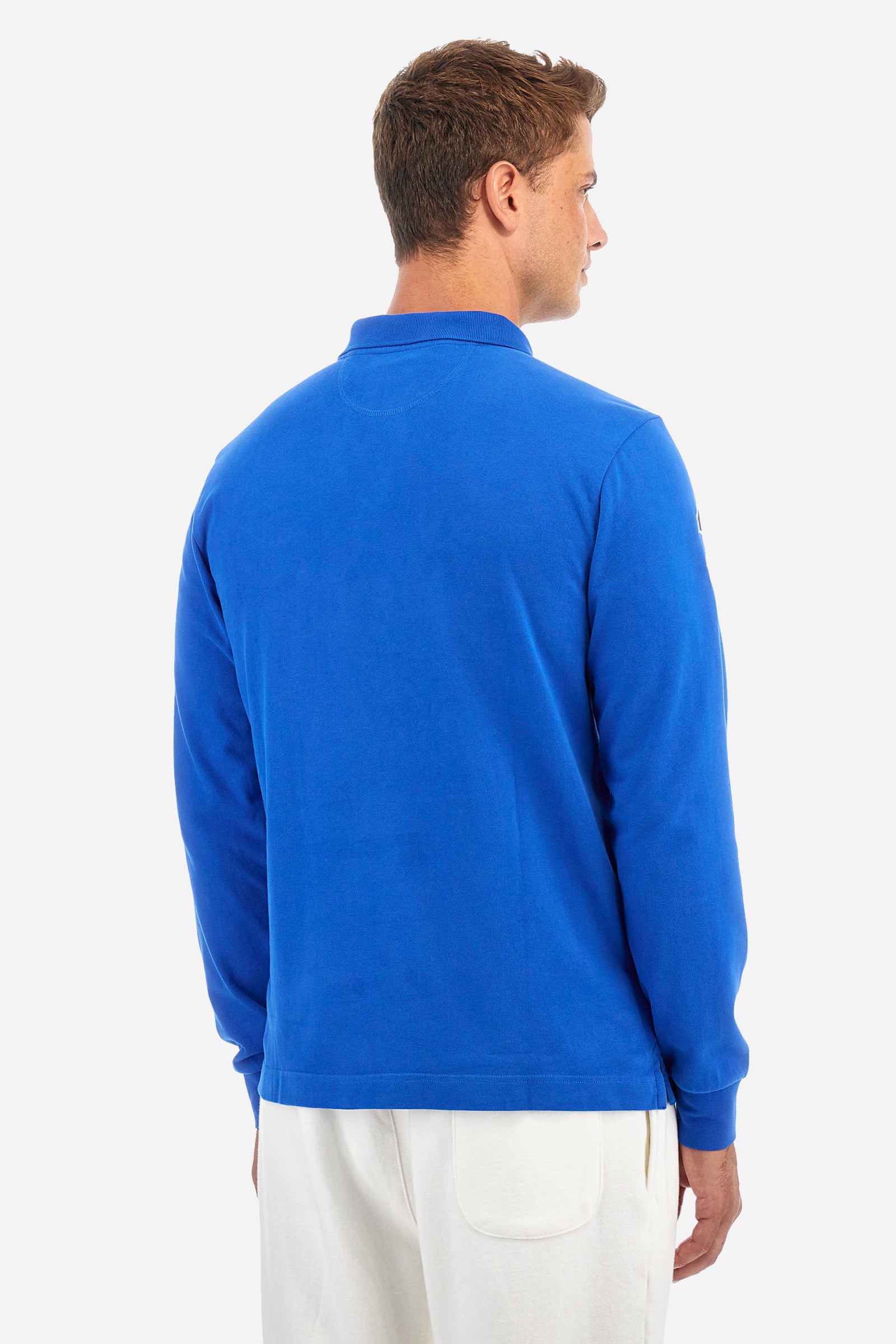 Regular-fit polo in cotton - Ziazan