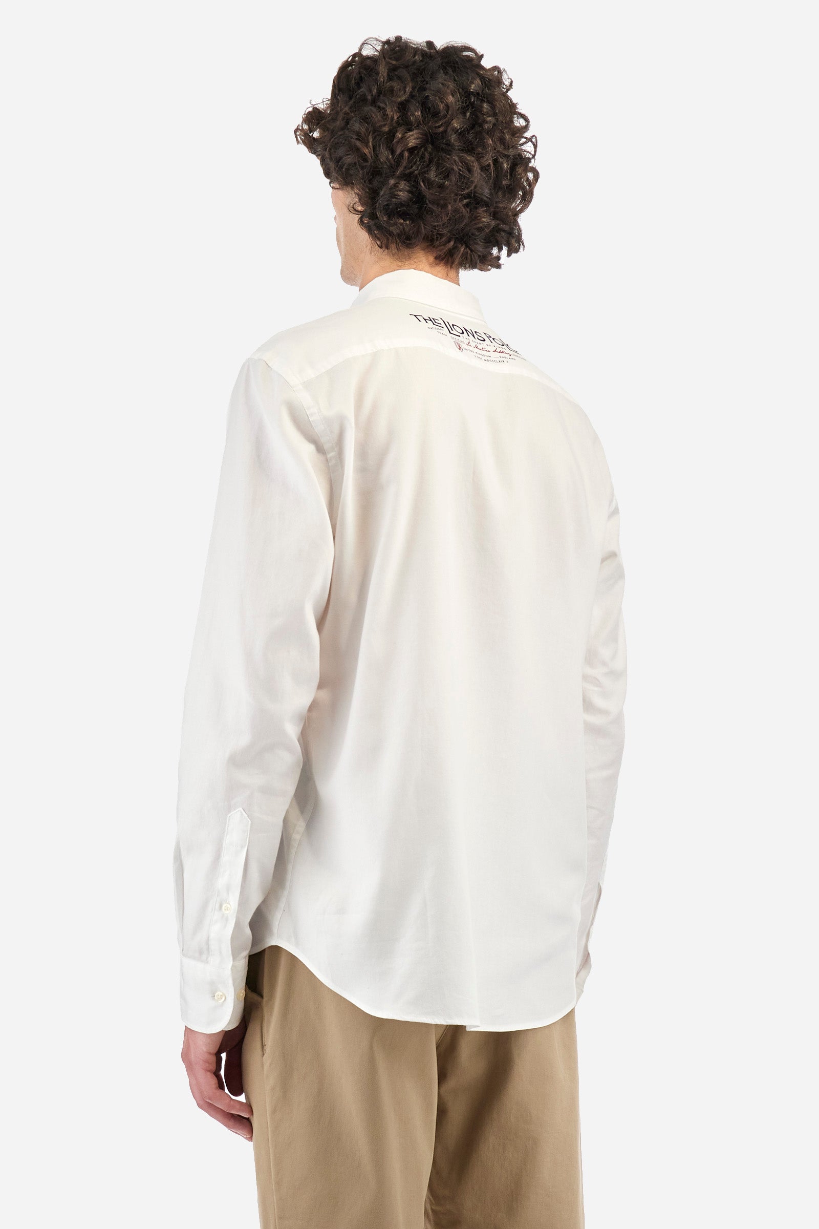 Regular fit stretch cotton shirt - Zackarey