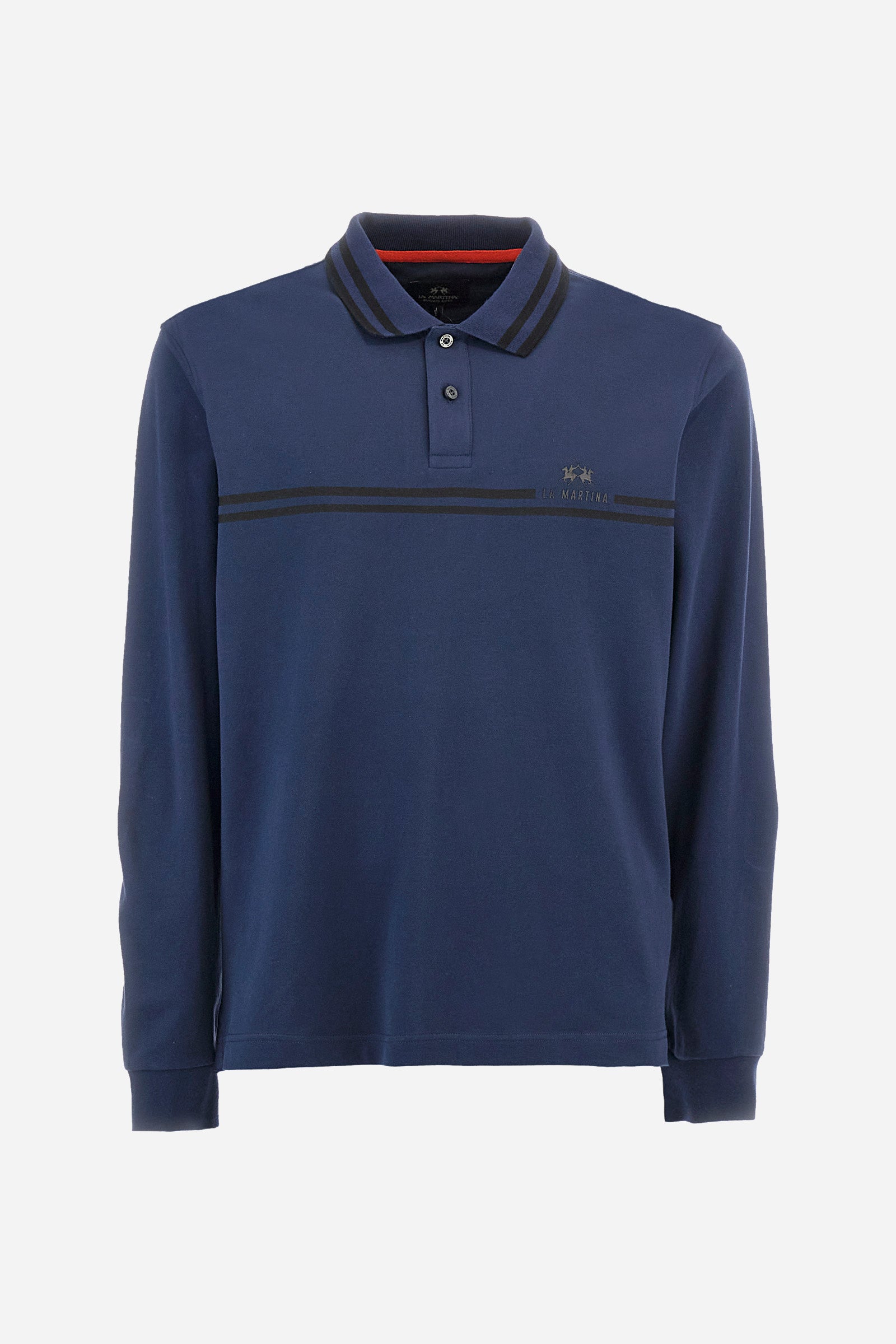 Polo regular fit in cotone elasticizzato - Zacary