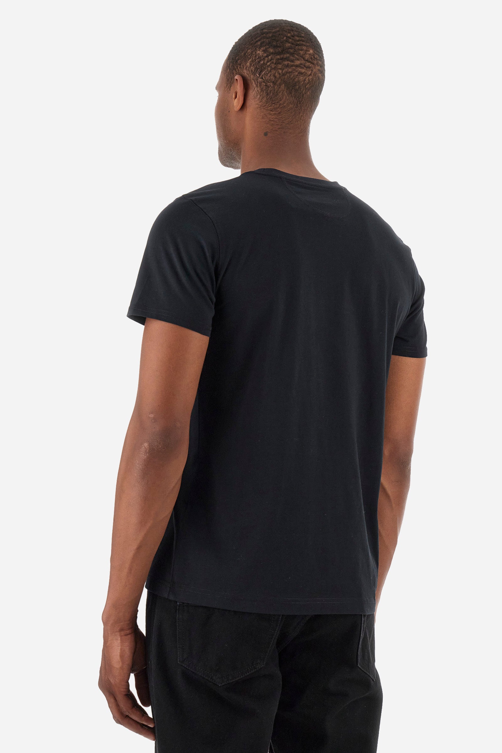 Regular fit cotton T-shirt - Zaid