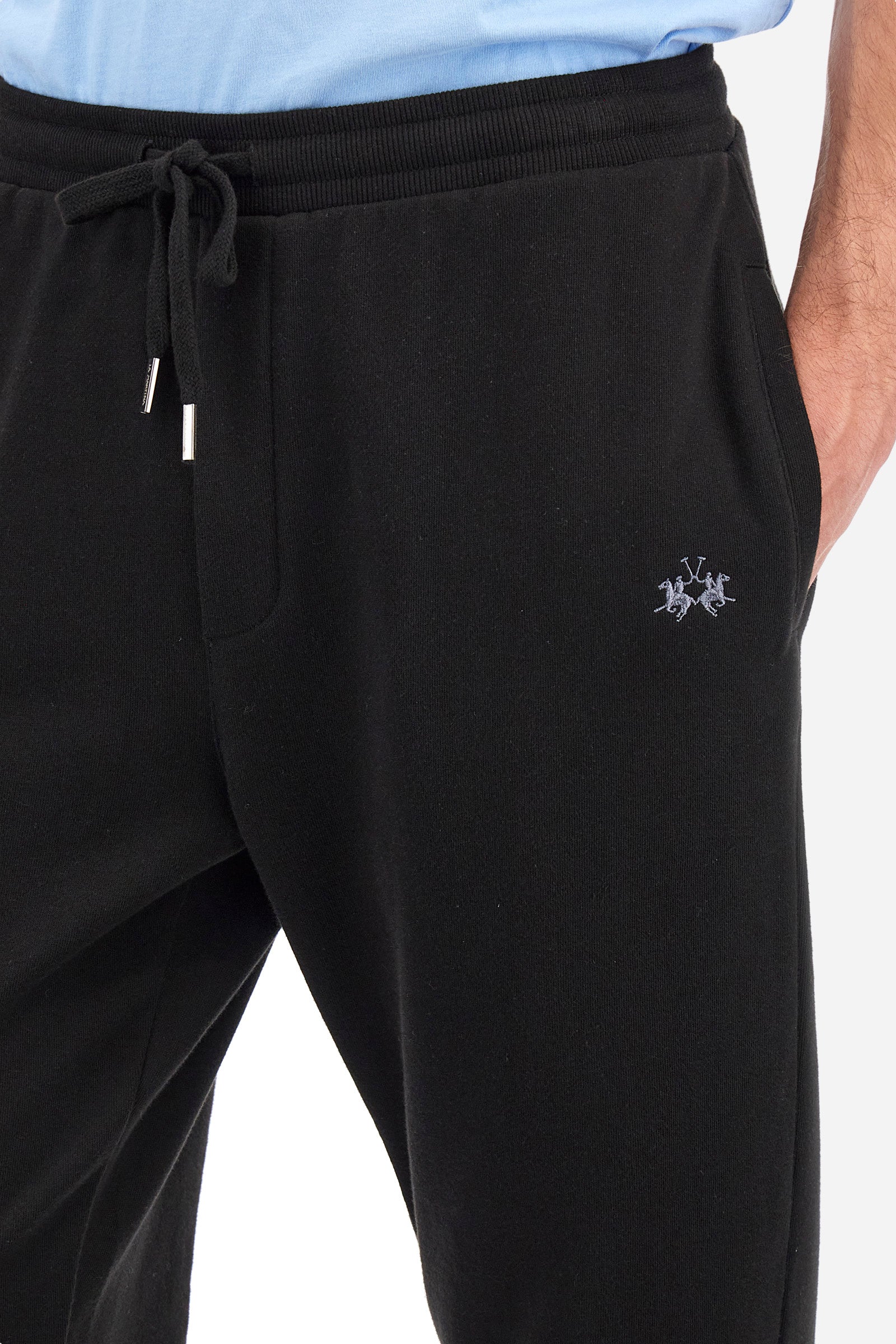 Regular fit cotton jogging bottoms - Zakai