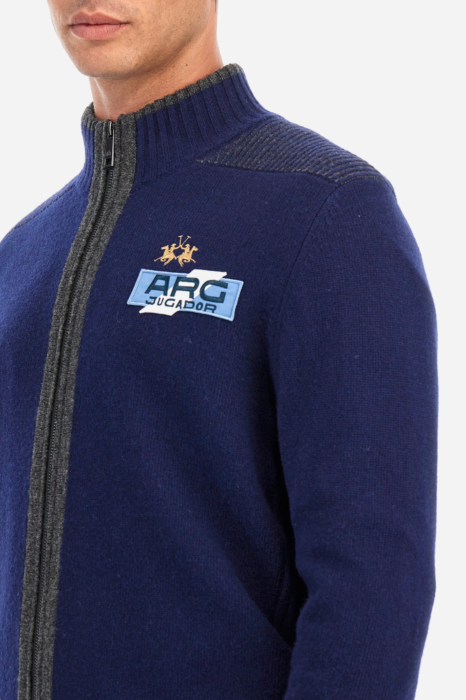 Regular fit wool blend pullover - Zanni