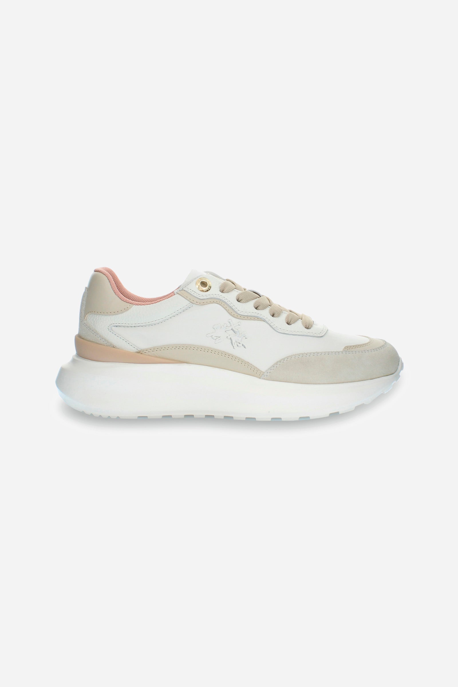 Women's trainer in nappa leather