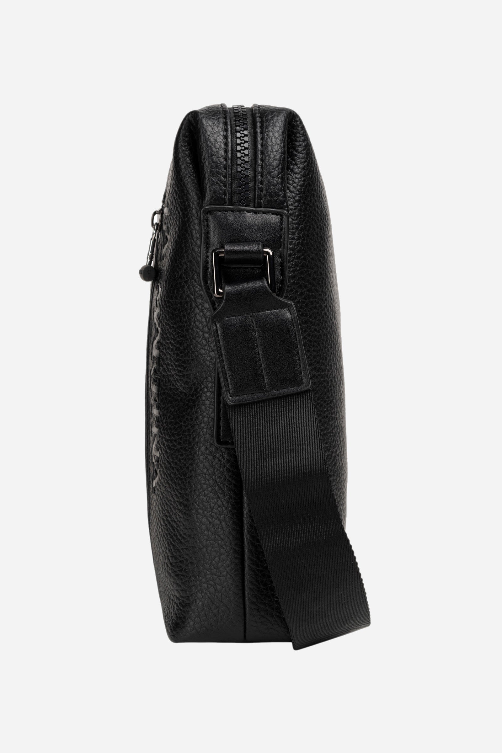 Men's polyurethane crossbody bag - Rodolfo