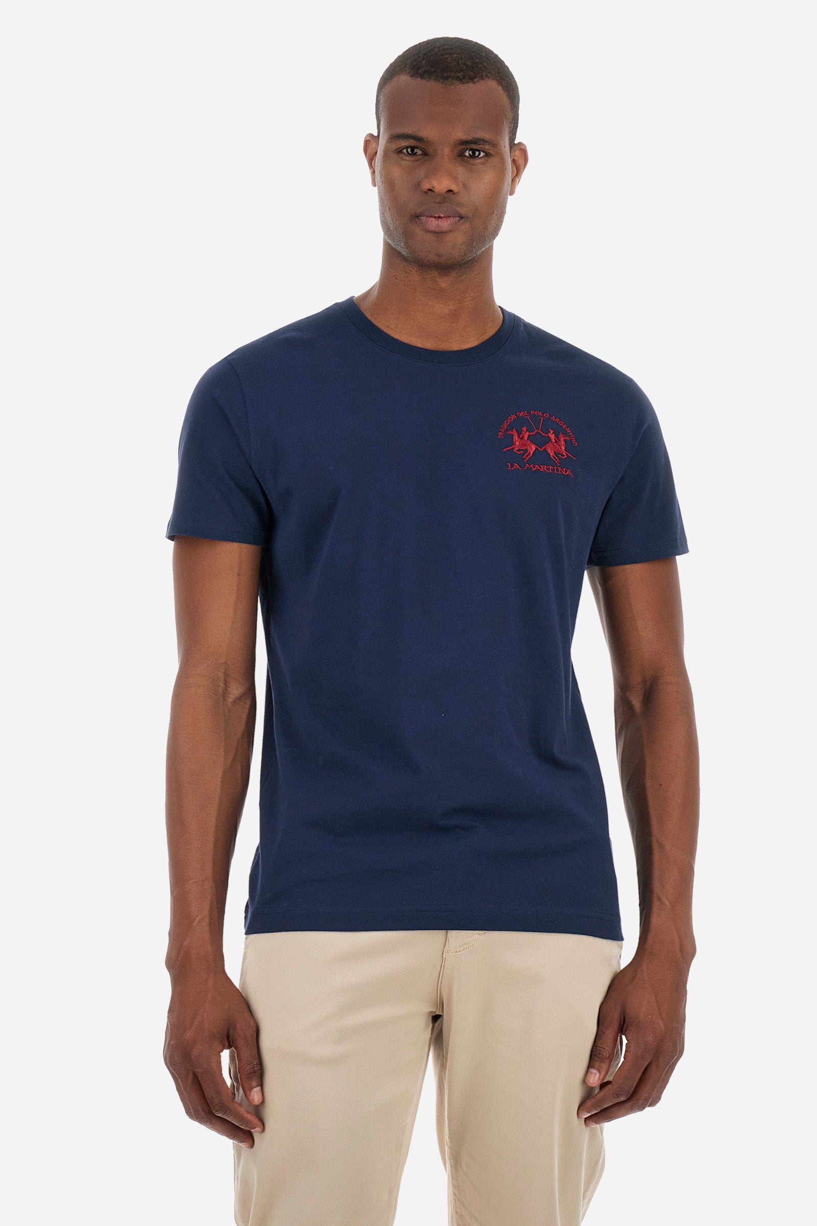 Regular fit cotton T-shirt - Zahur