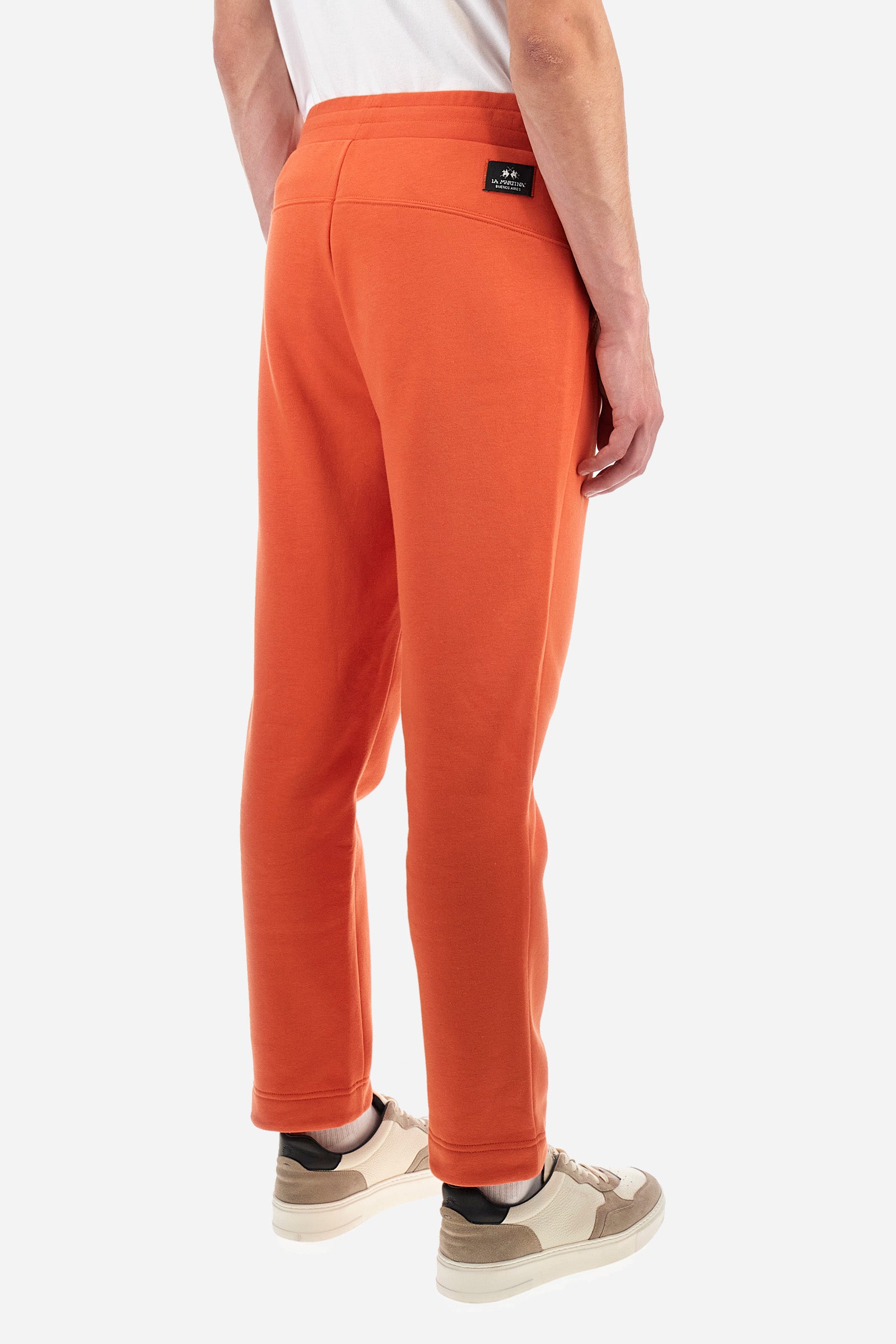 Regular fit jogging bottoms in a cotton blend - Zoren