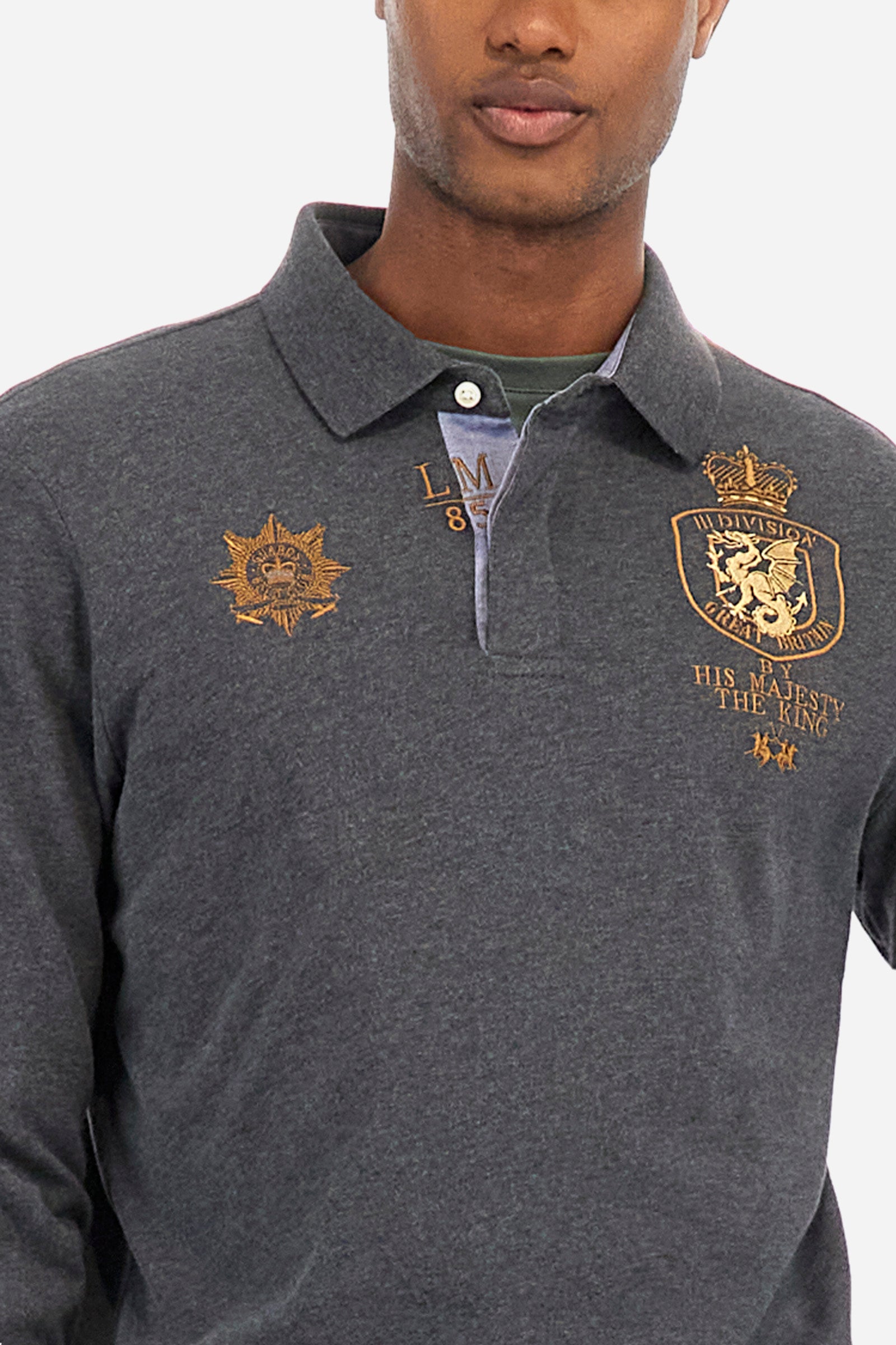 Regular fit Guards polo shirt in cotton - Zachory