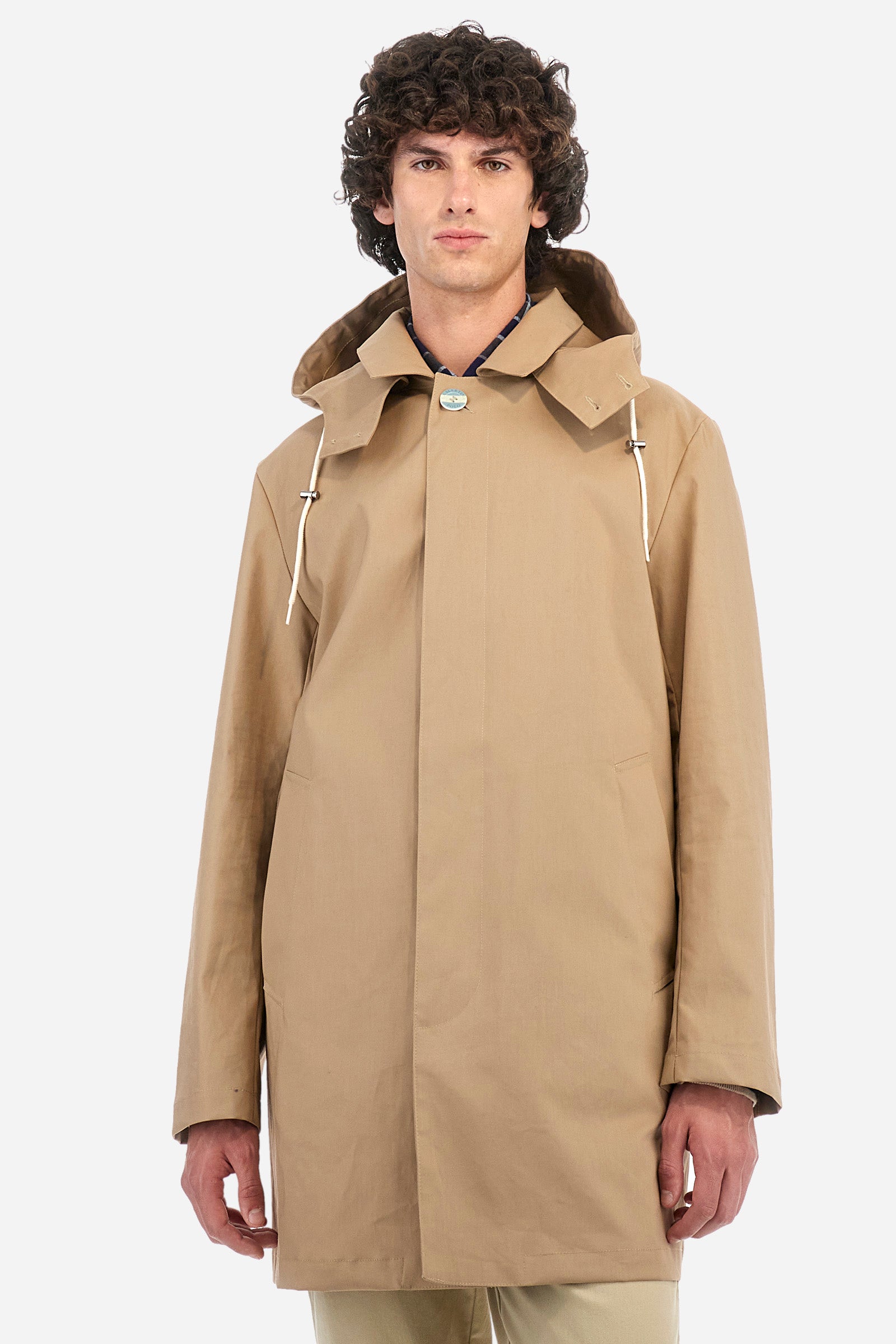 Trenchcoat aus Baumwolle, Regular Fit – Zahir