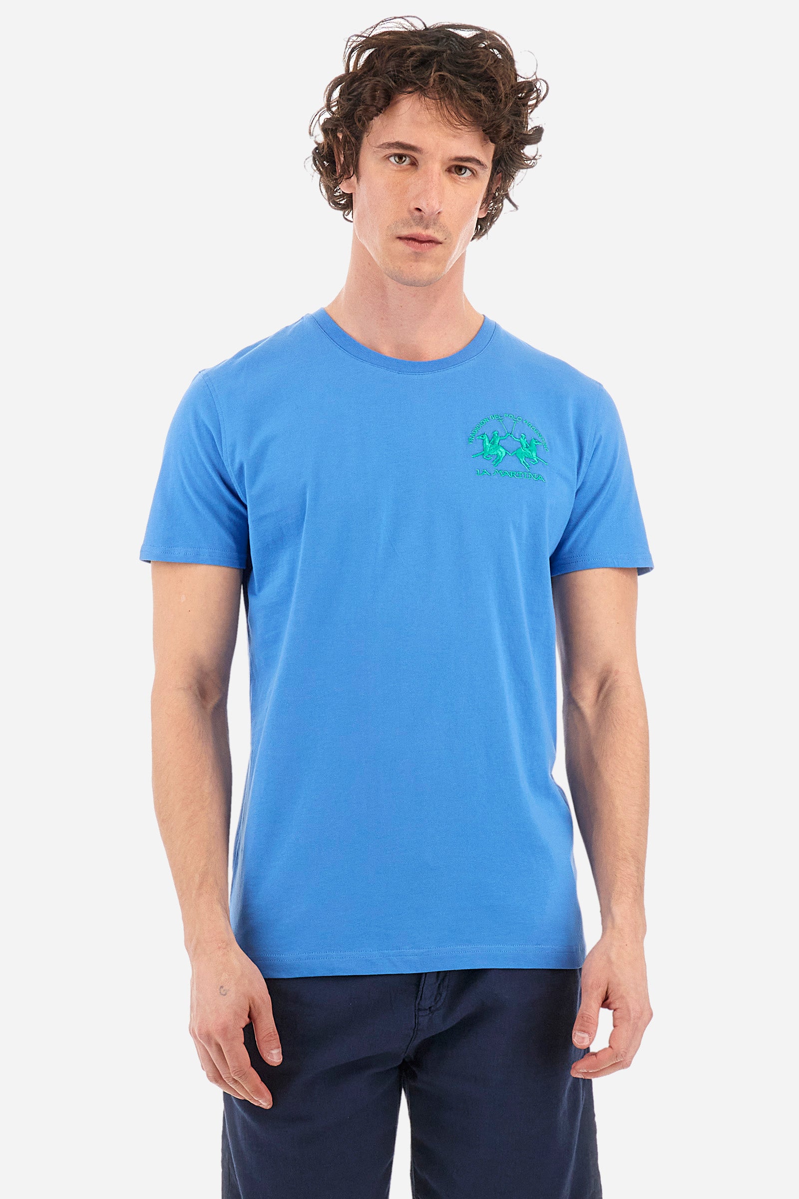 T-shirt regular fit in cotone - Vernie