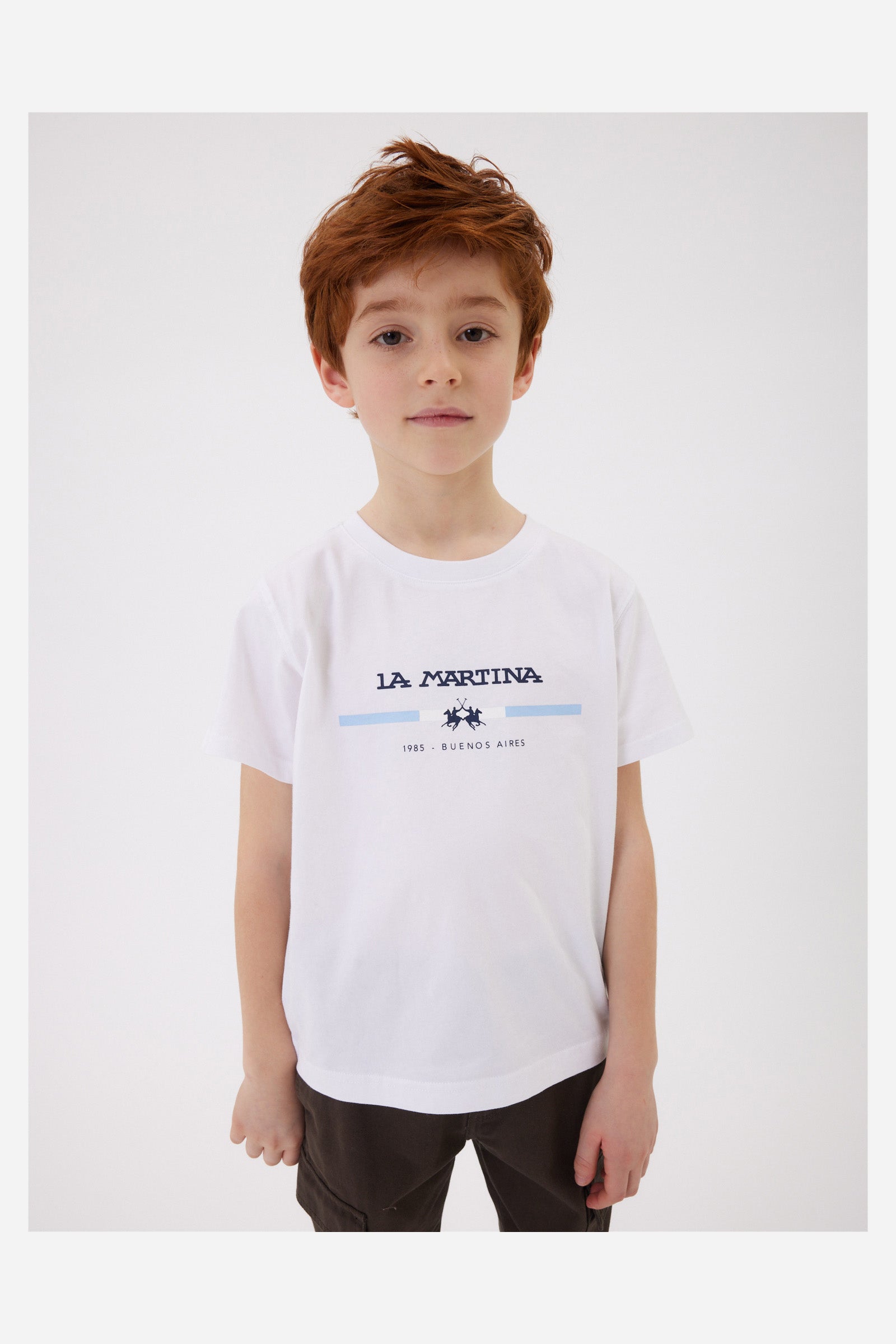 T-shirt da bambino a maniche corte