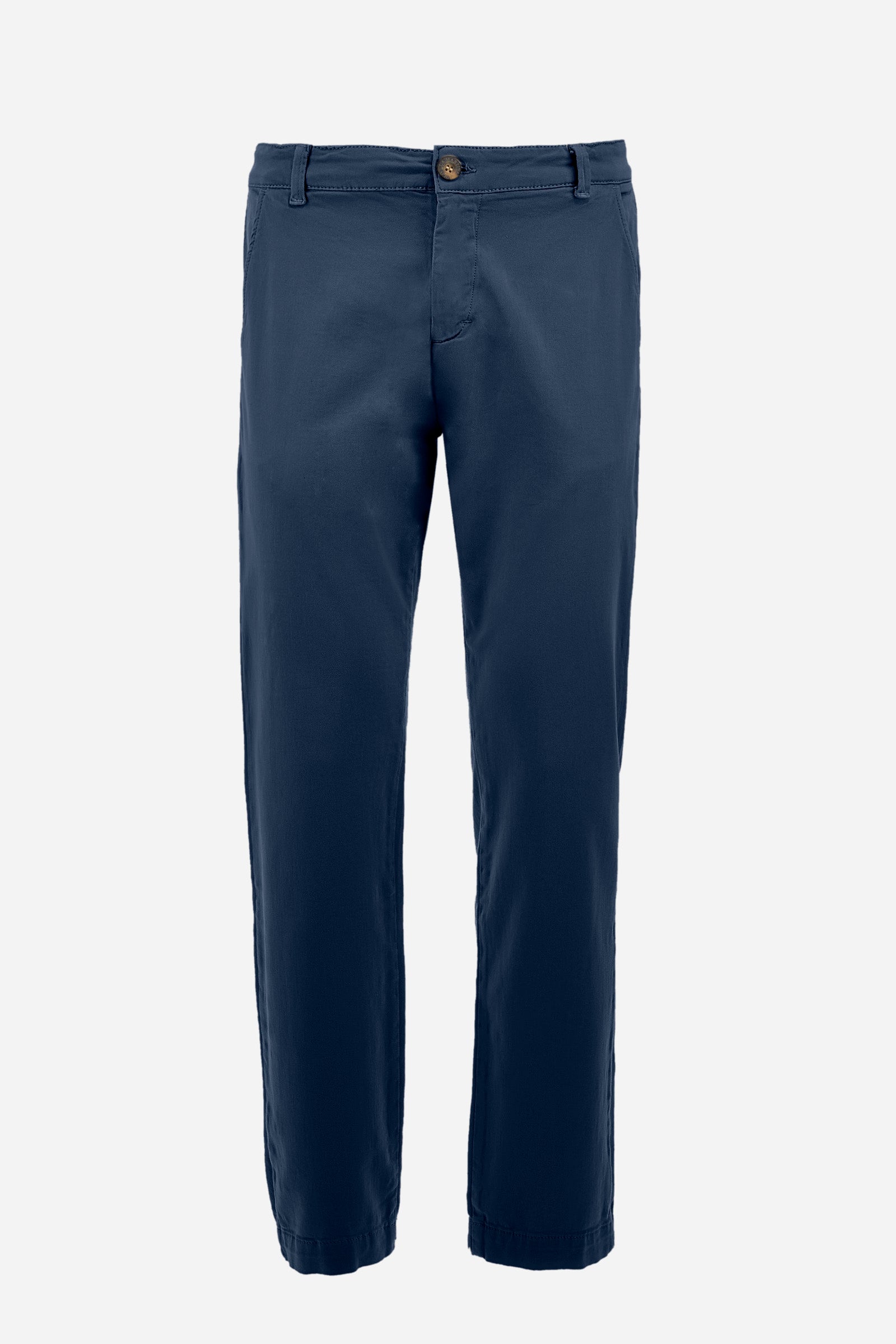 Regular fit stretch cotton chinos - Zivon