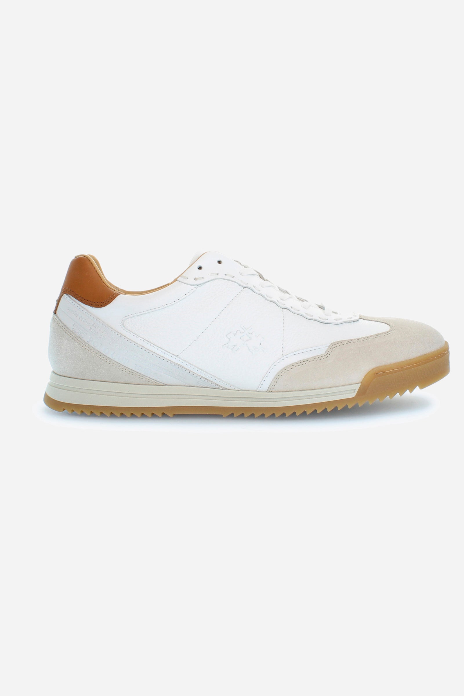 Classic men's trainers in leather