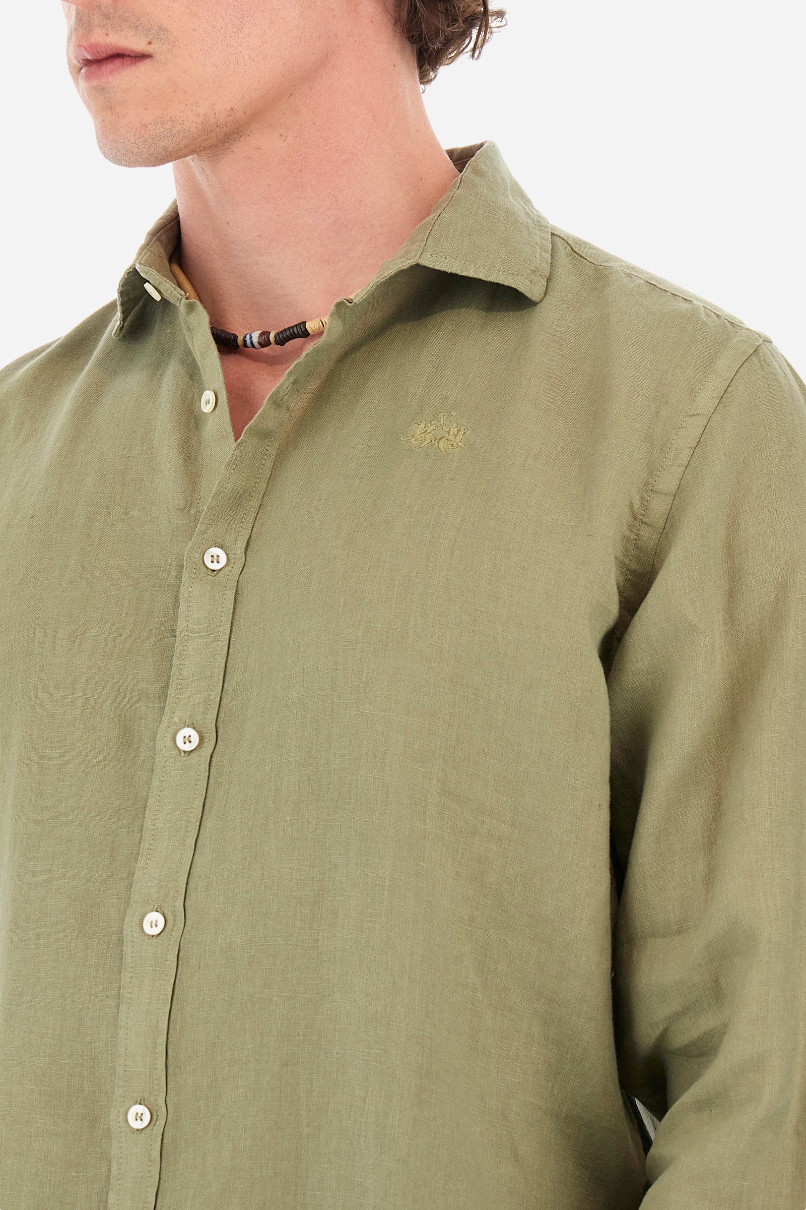 Regular-fit linen shirt - Russel