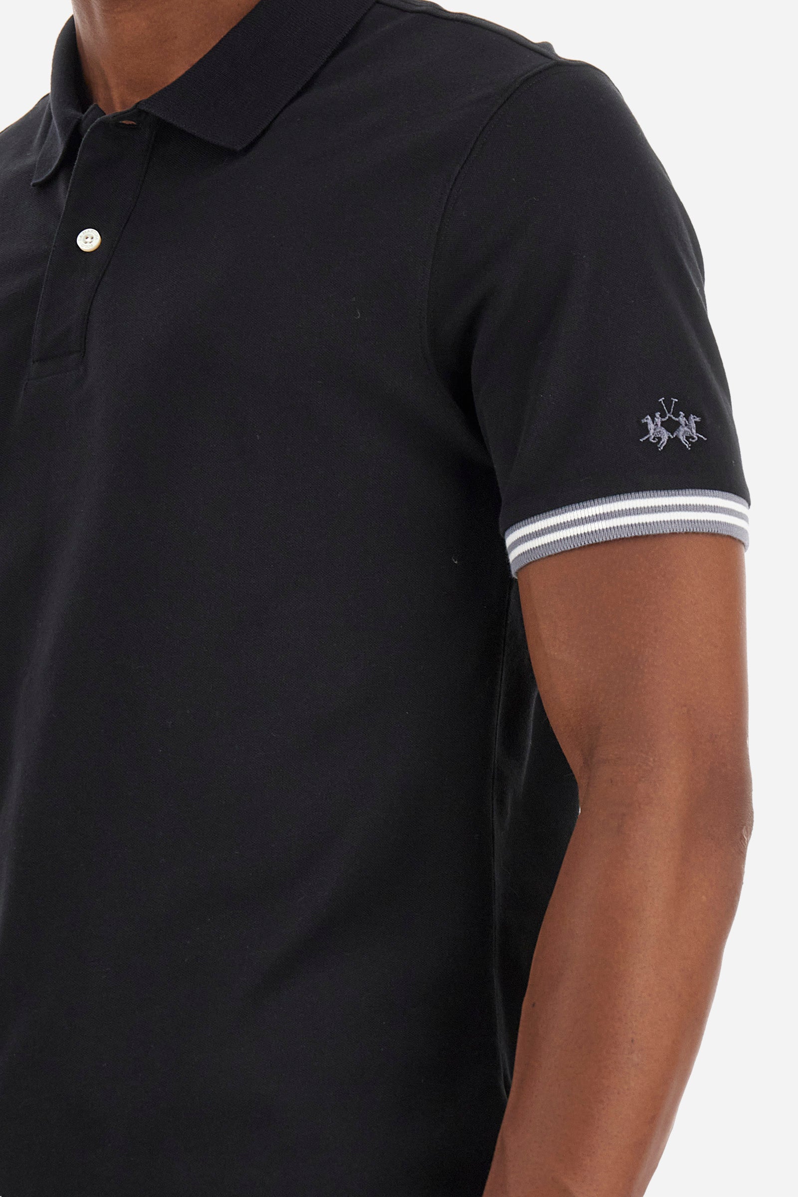 Polo regular fit in cotone elasticizzato - Zaccary