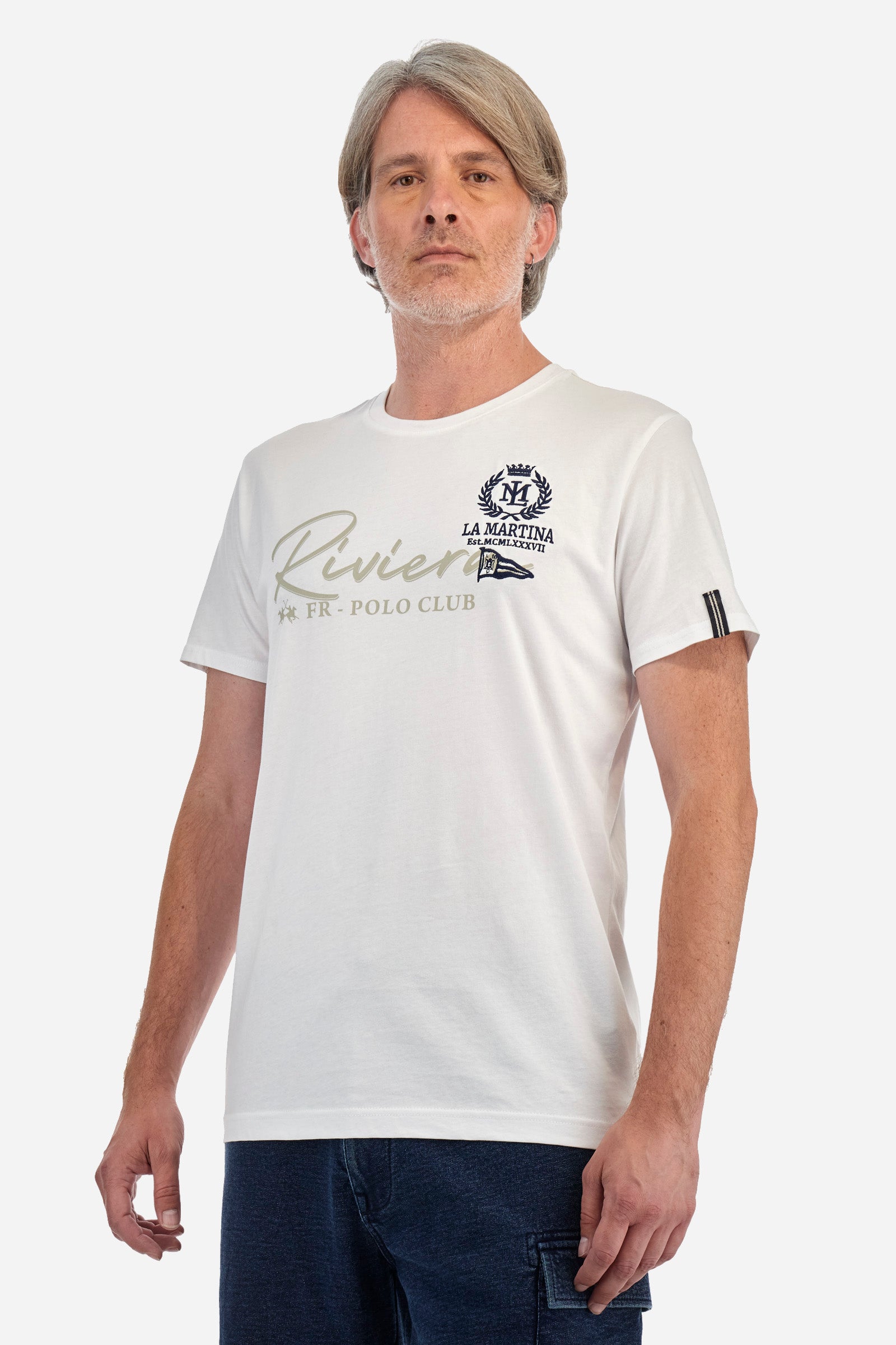 Regular Fit Cotton Jersey T-Shirt - Algernon