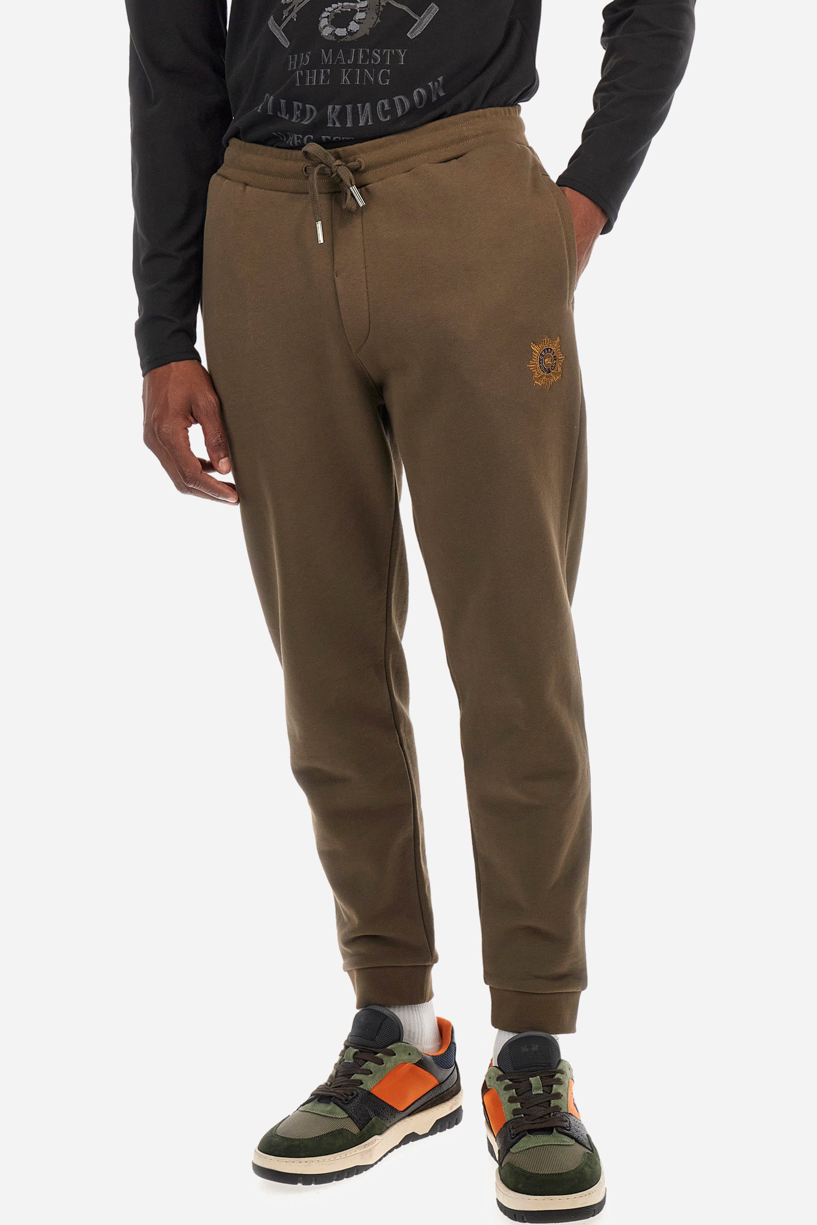 Pantalon de jogging Guards, coupe classique en coton - Zhan