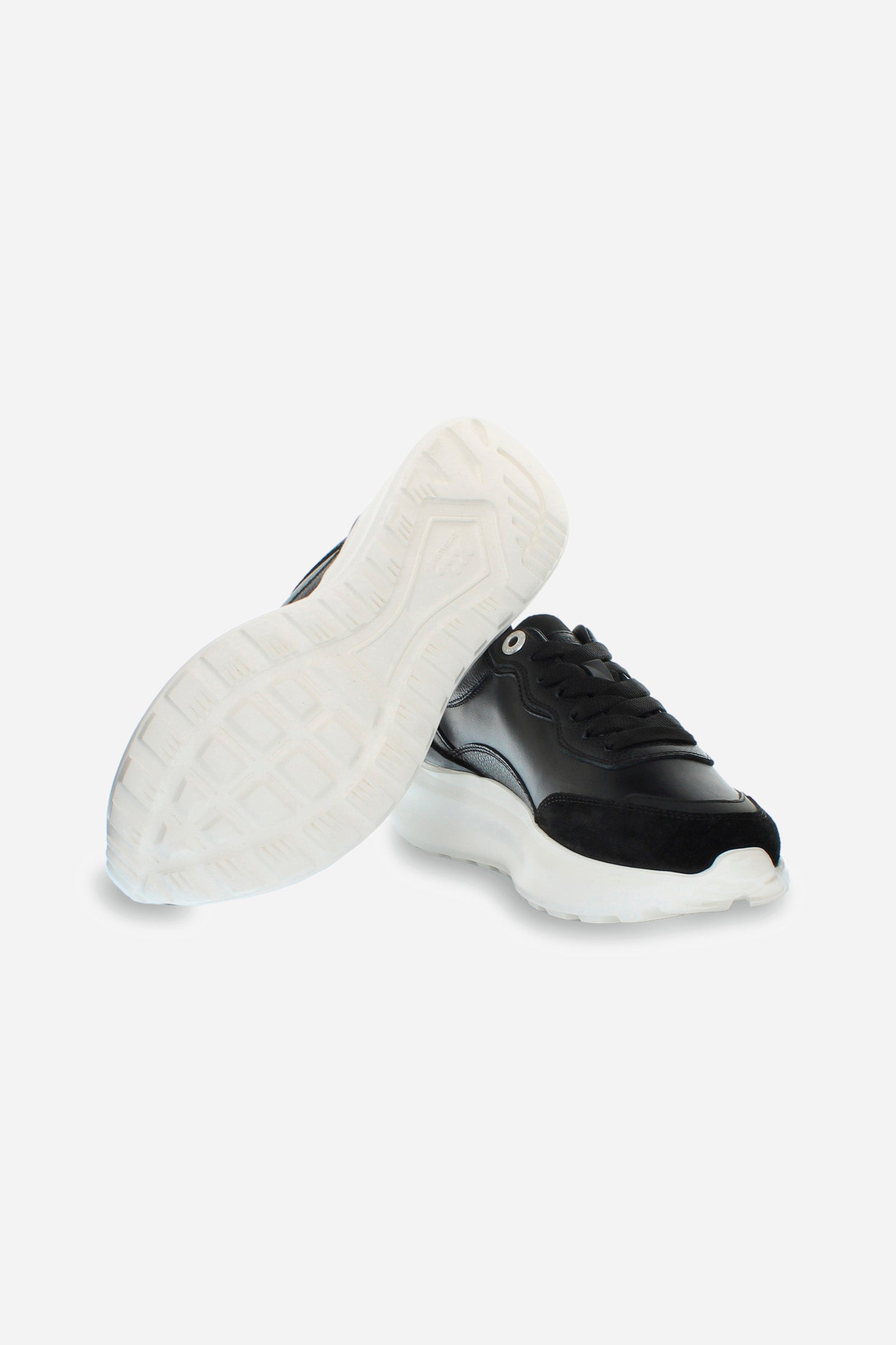 Women's trainer in nappa leather