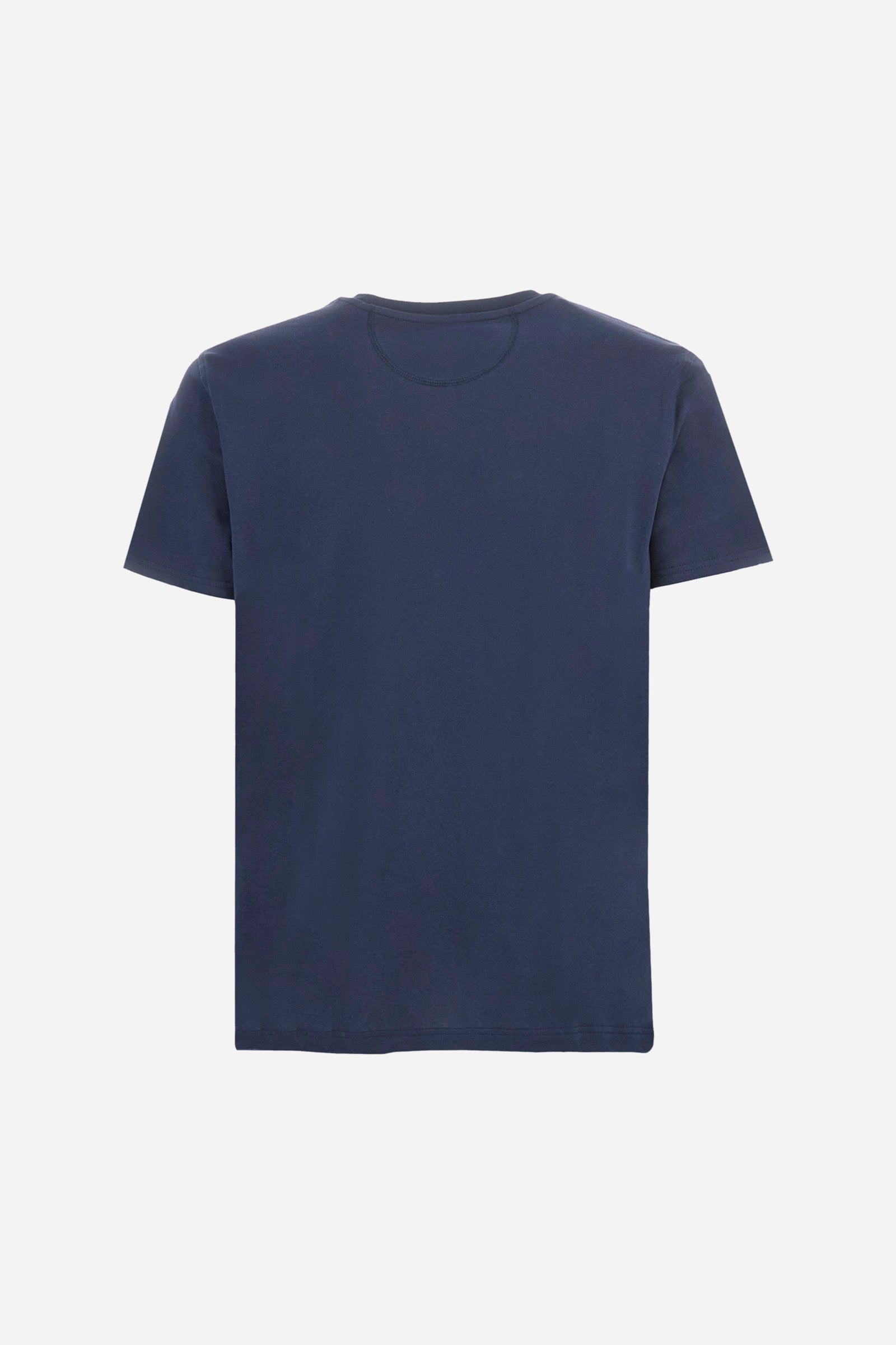 Regular-fit cotton T-shirt - Agustin