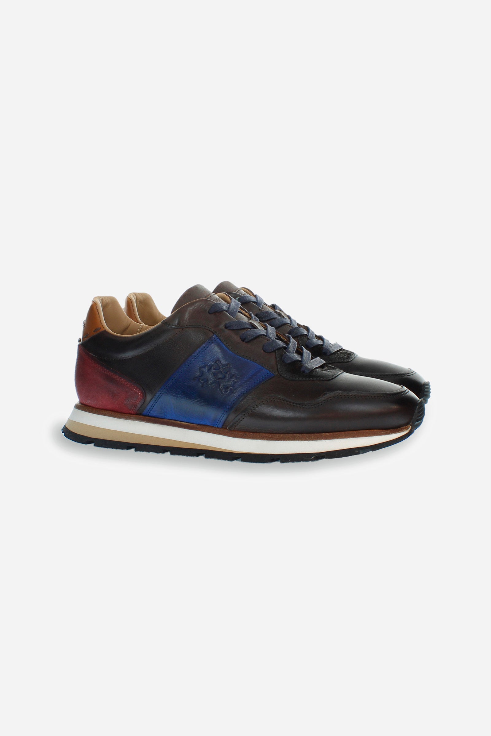 Men's trainer in leather - "San Telmo"