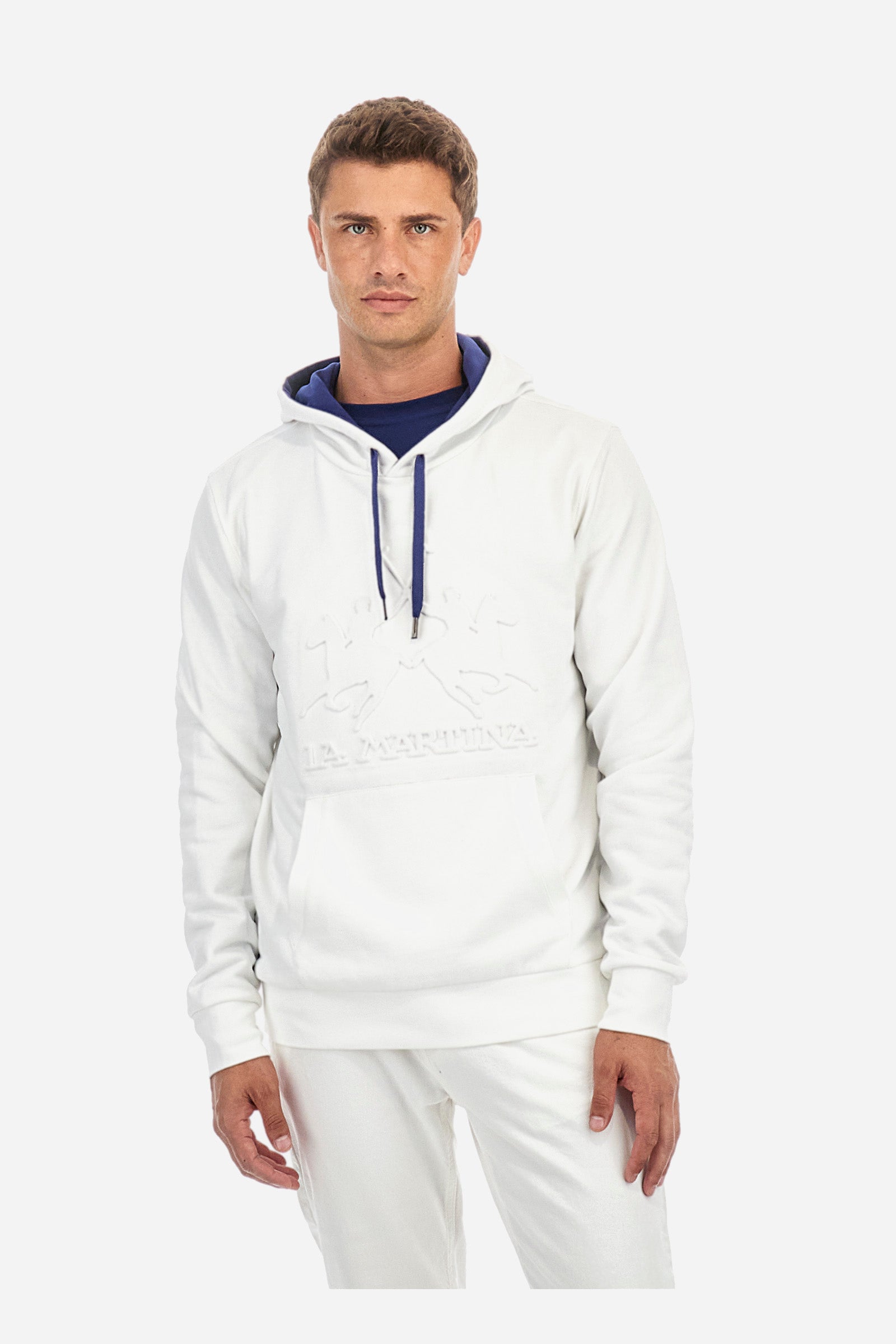 Regular-fit sweatshirt in cotton - Zackie