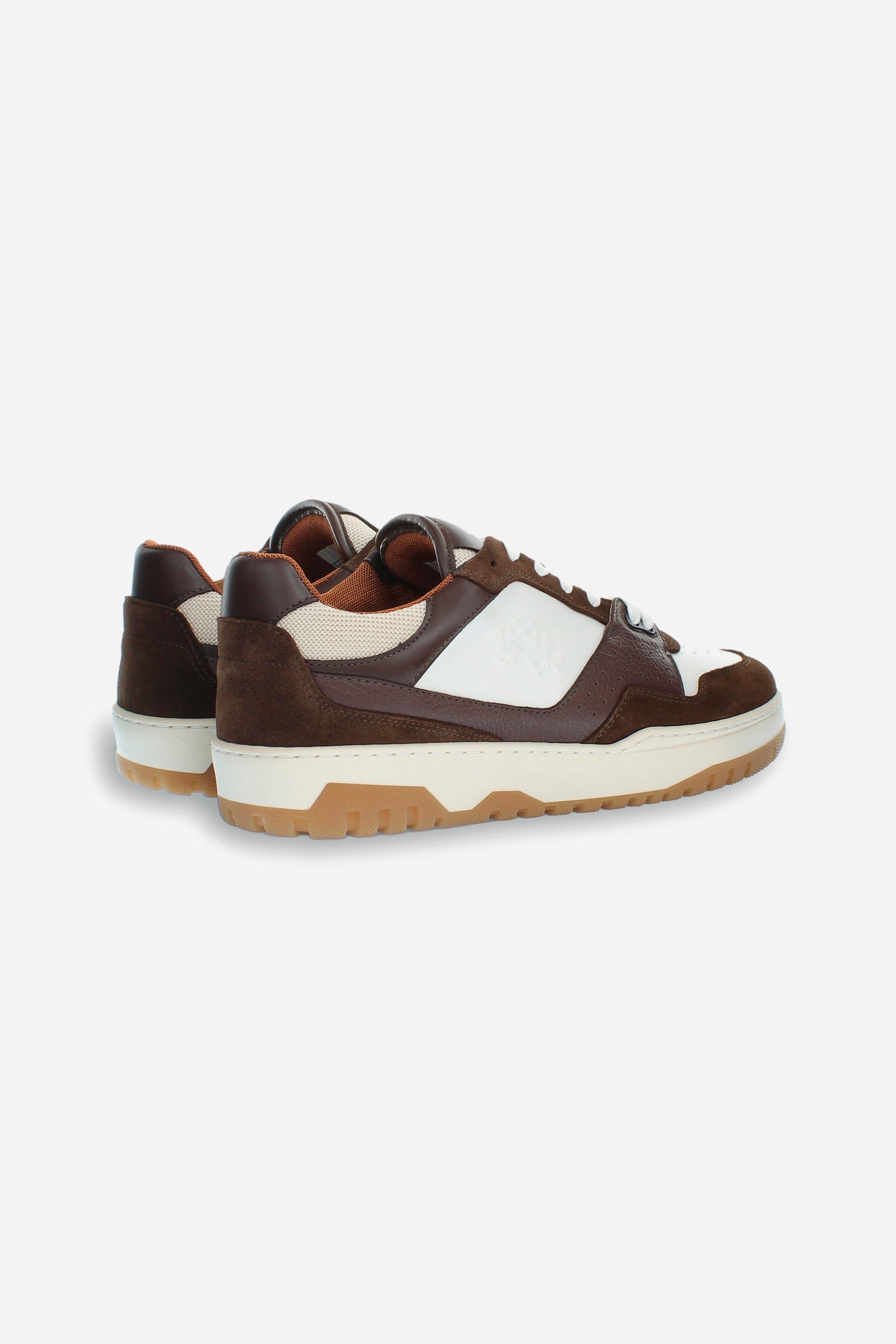 Sneaker basket vintage uomo in pelle mista vegetale - Field 85