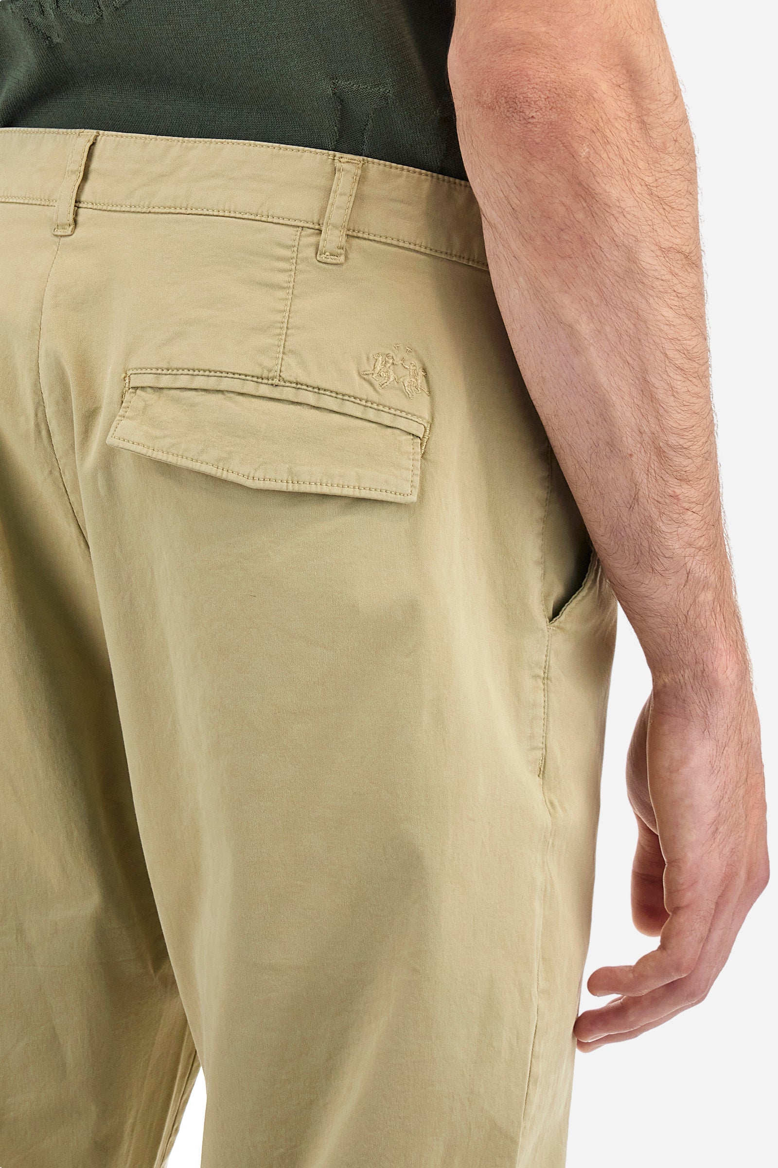 Chino-Hose aus Stretch-Baumwolle, Regular Fit- Siard