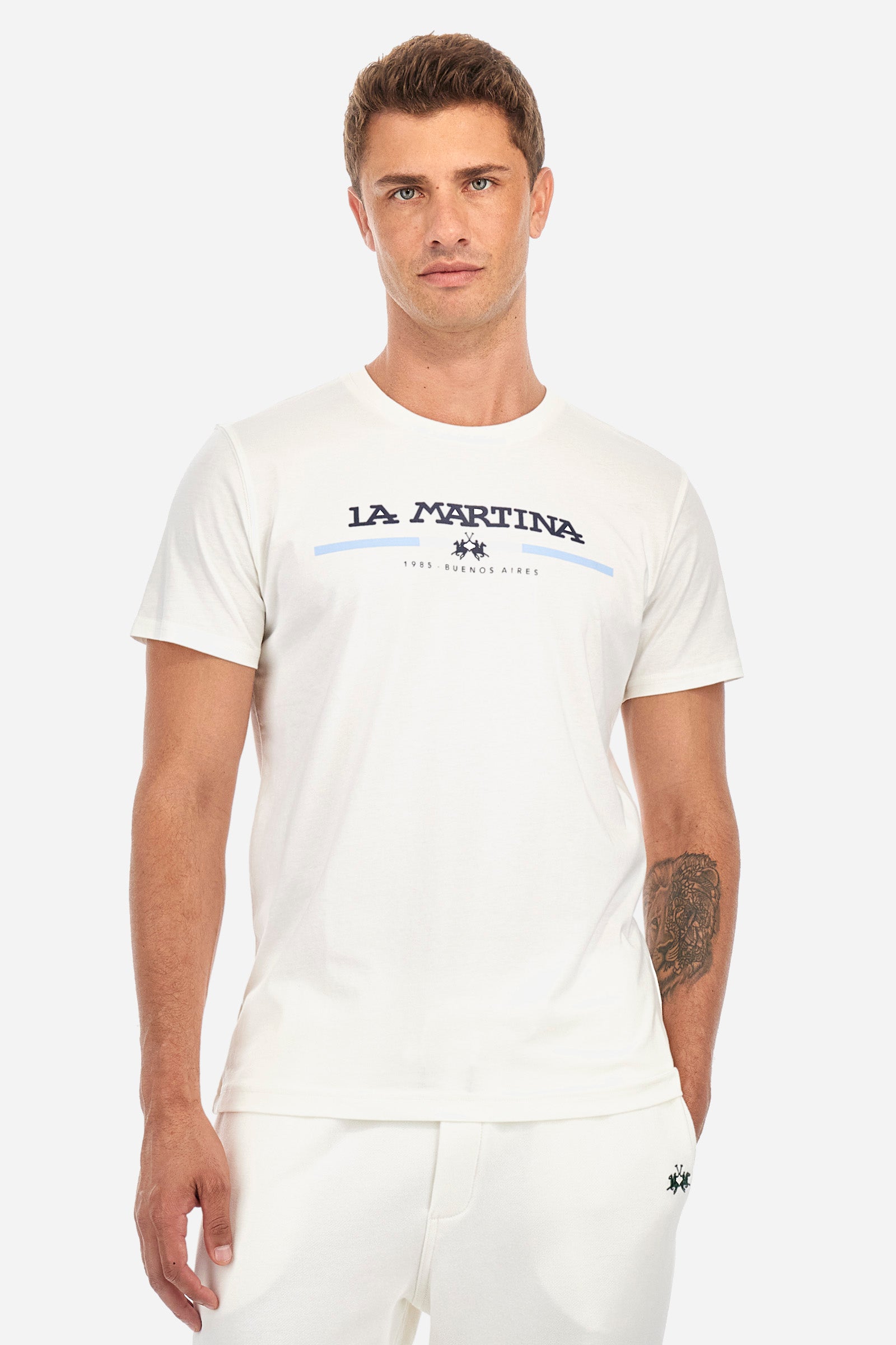 T-shirt de coupe classique en coton - Zundel