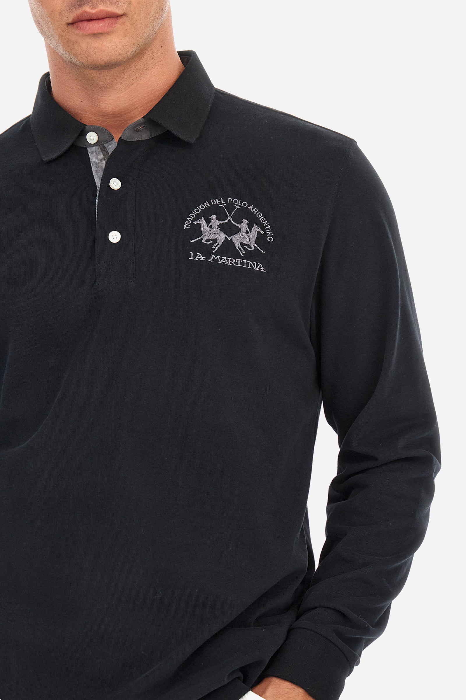 Poloshirt aus Baumwolle, Regular Fit – Clinton