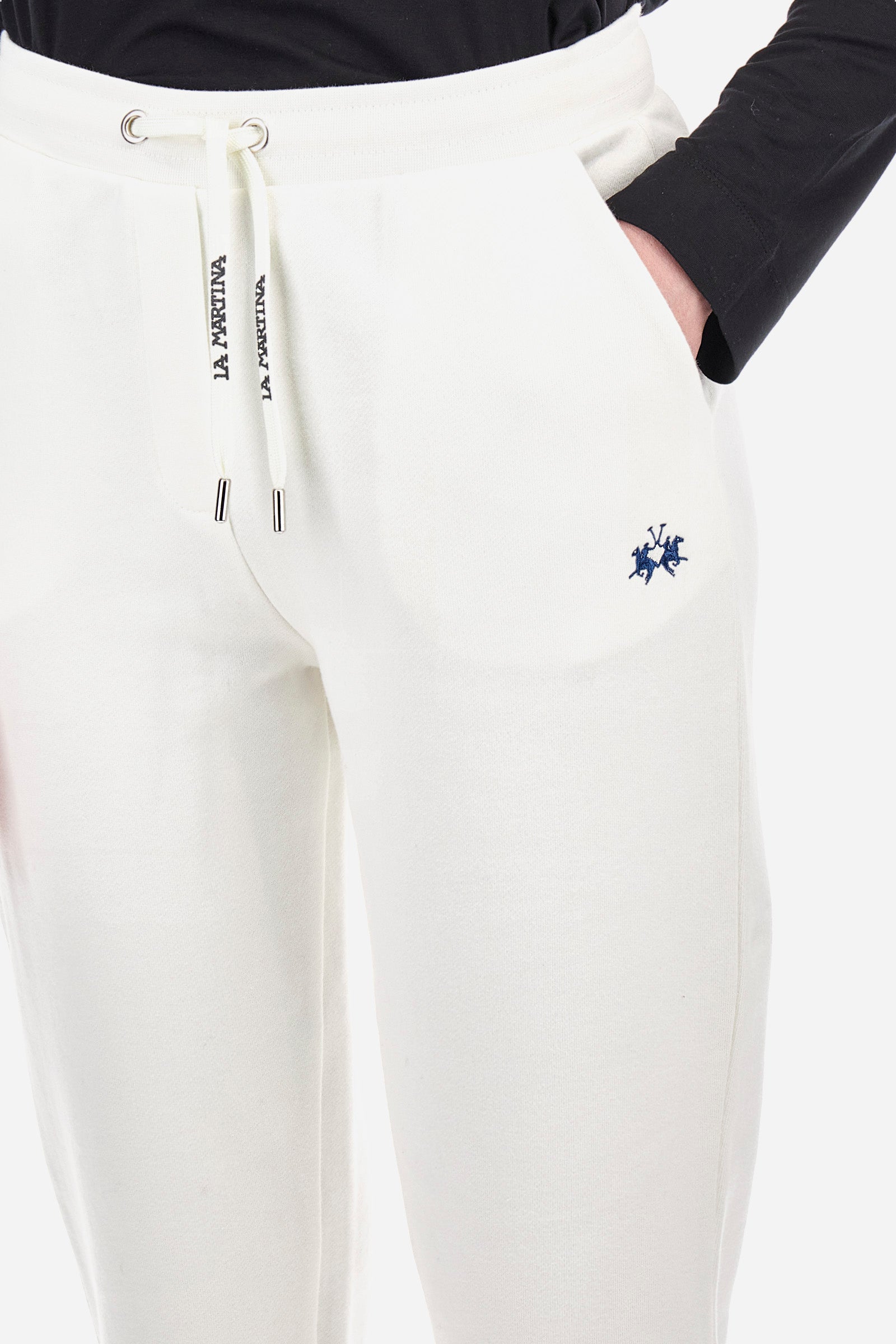 Regular fit cotton jogging bottoms - Zorina