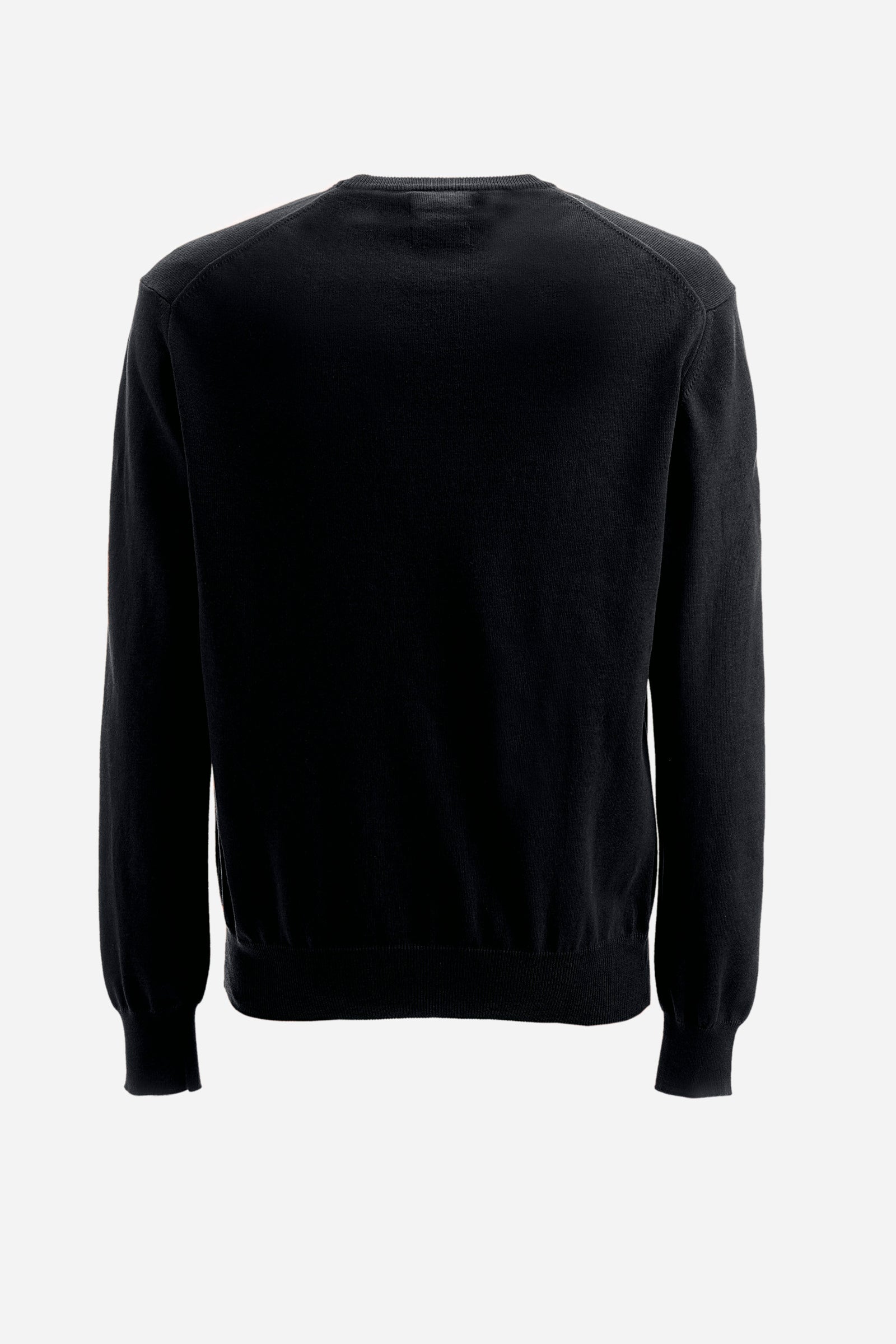 Regular fit pullover in cotton and wool - Zayden