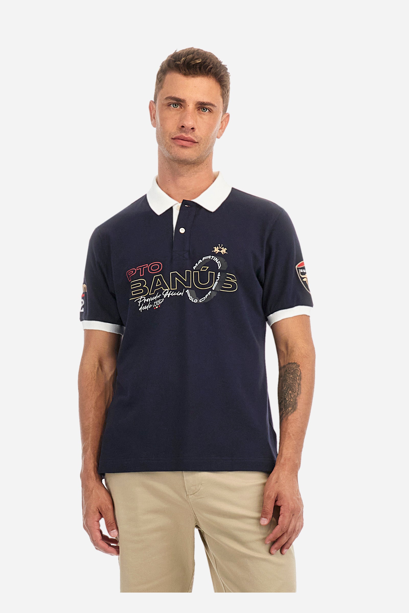 Poloshirt aus Baumwolle, Regular Fit – Banus Summer Capsule