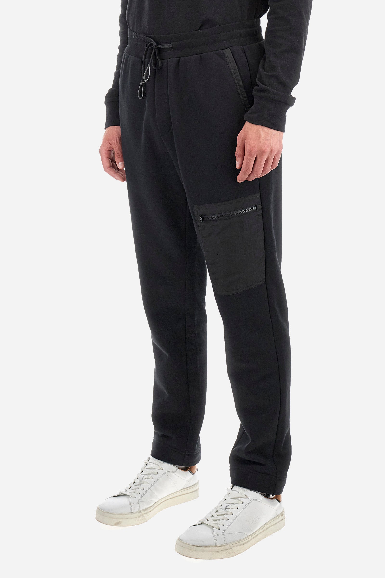 Pantalon de jogging coupe classique en coton mélangé - Zoren