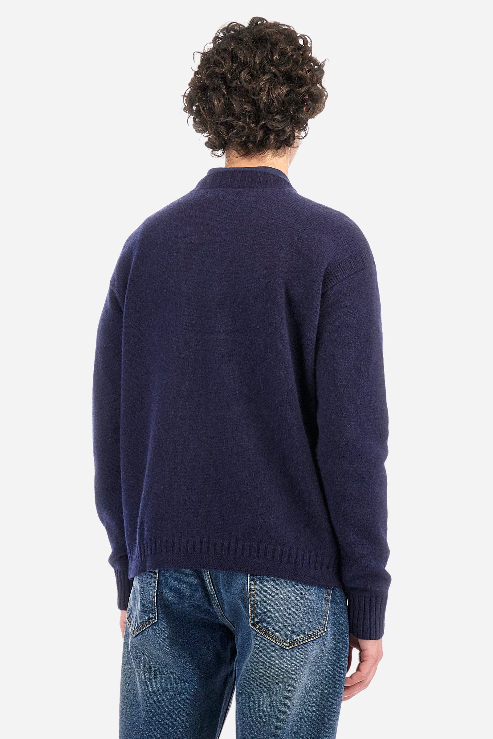 Regular fit wool blend pullover - Zdenek