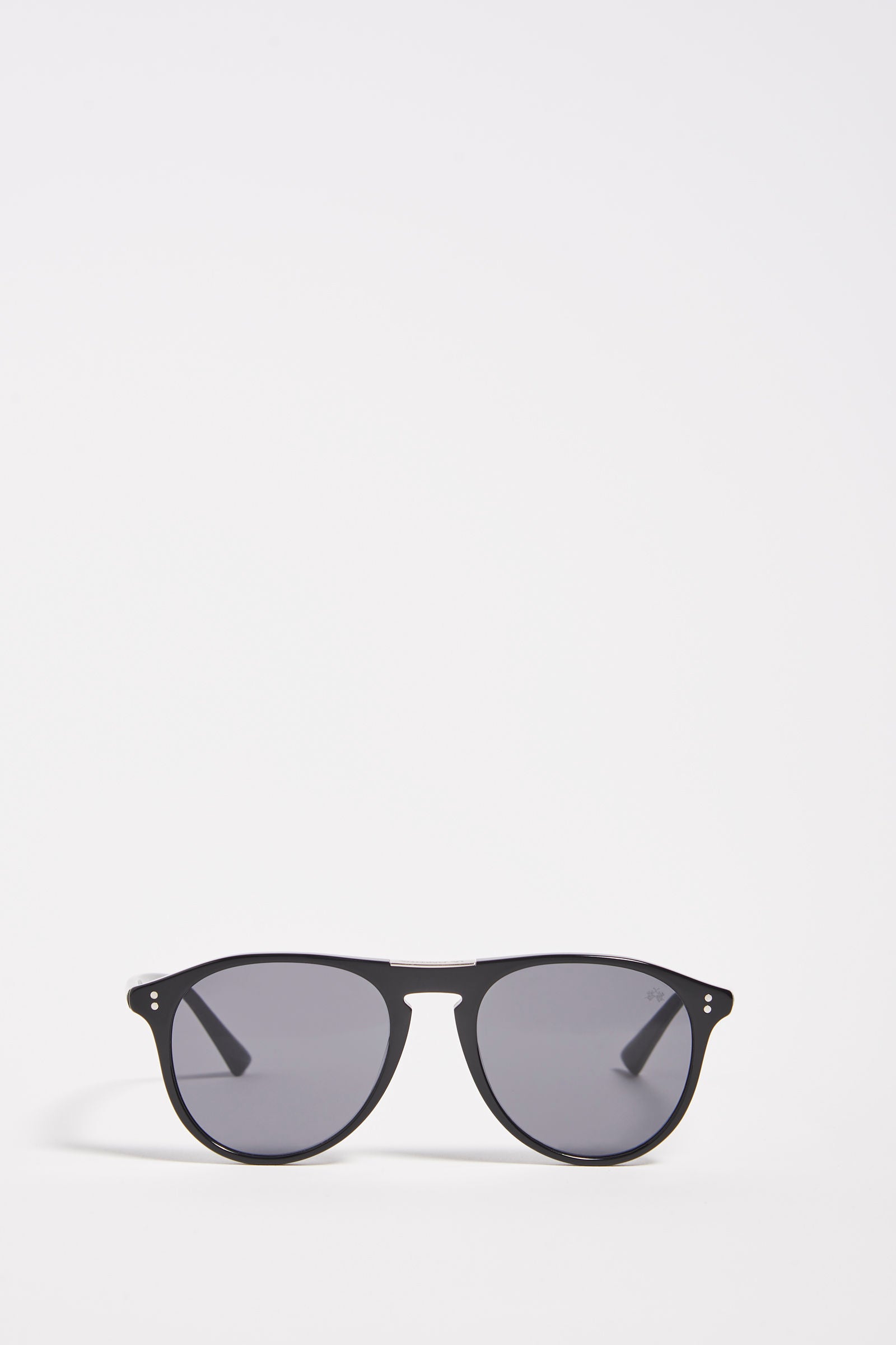 Men's drop-shaped acetate sunglasses