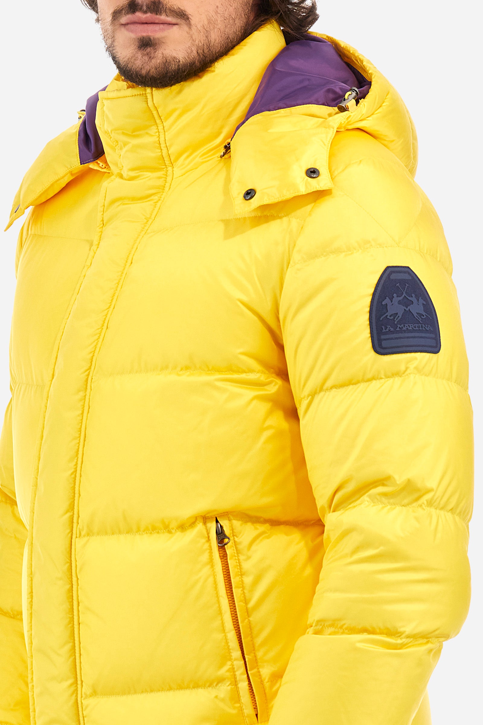 Man down jacket in regular fit - Whit