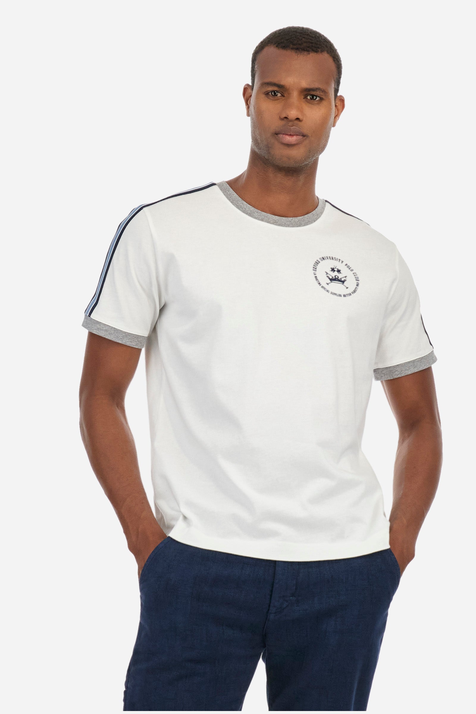 T-Shirt aus Baumwolle, Regular Fit – Zaim