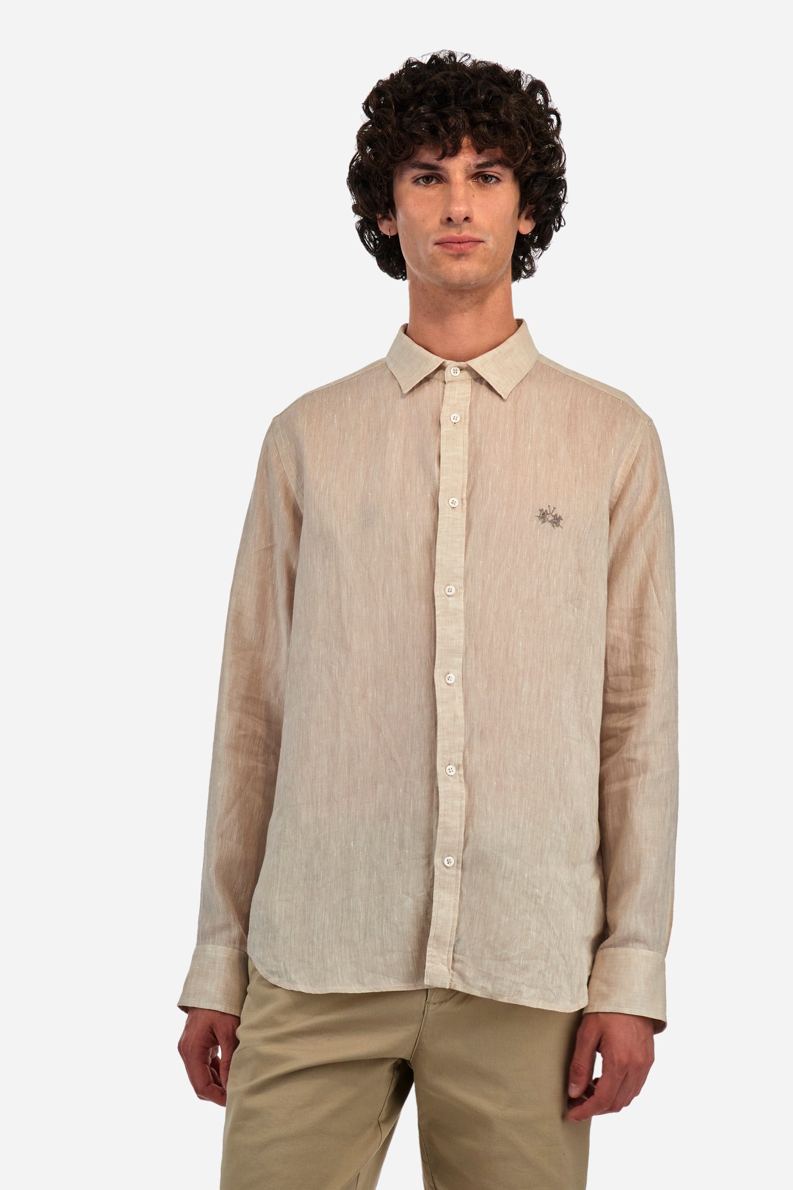 Regular-fit linen shirt - Summer Capsule