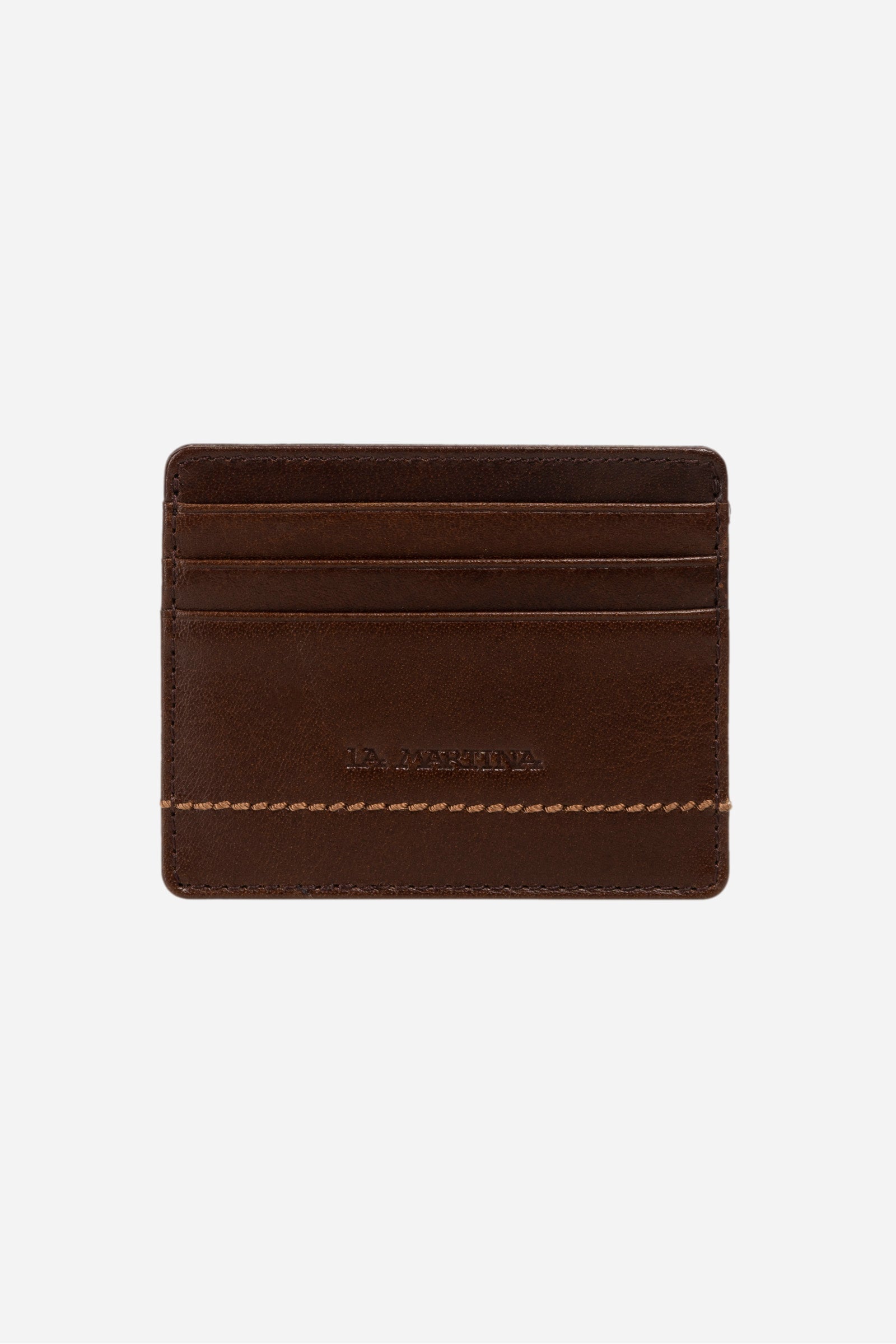 Men's leather card holder - Oliver