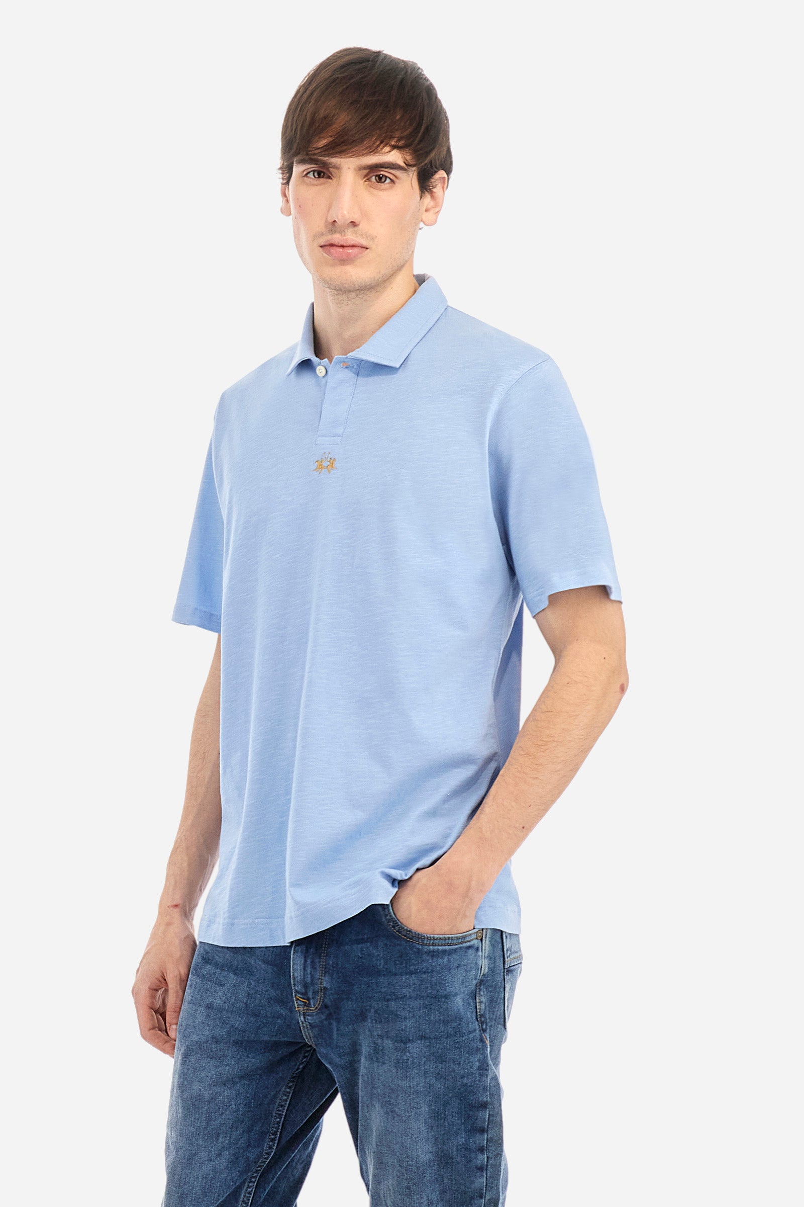 Poloshirt aus Baumwolle, Regular Fit – Yoojoon