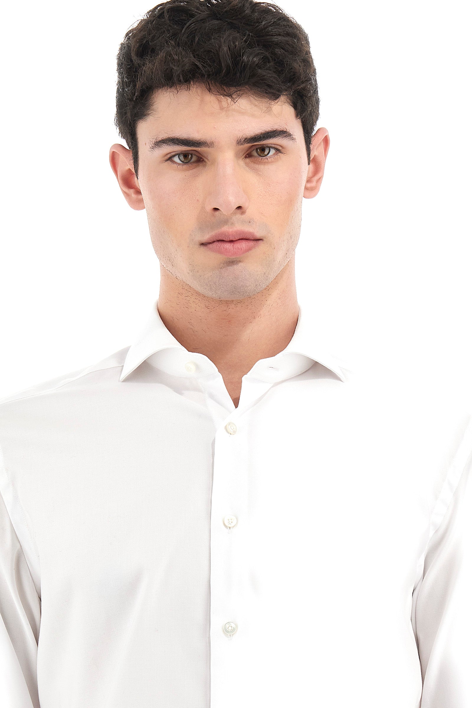 Classic style shirt for men in long-sleeved cotton - Paternò