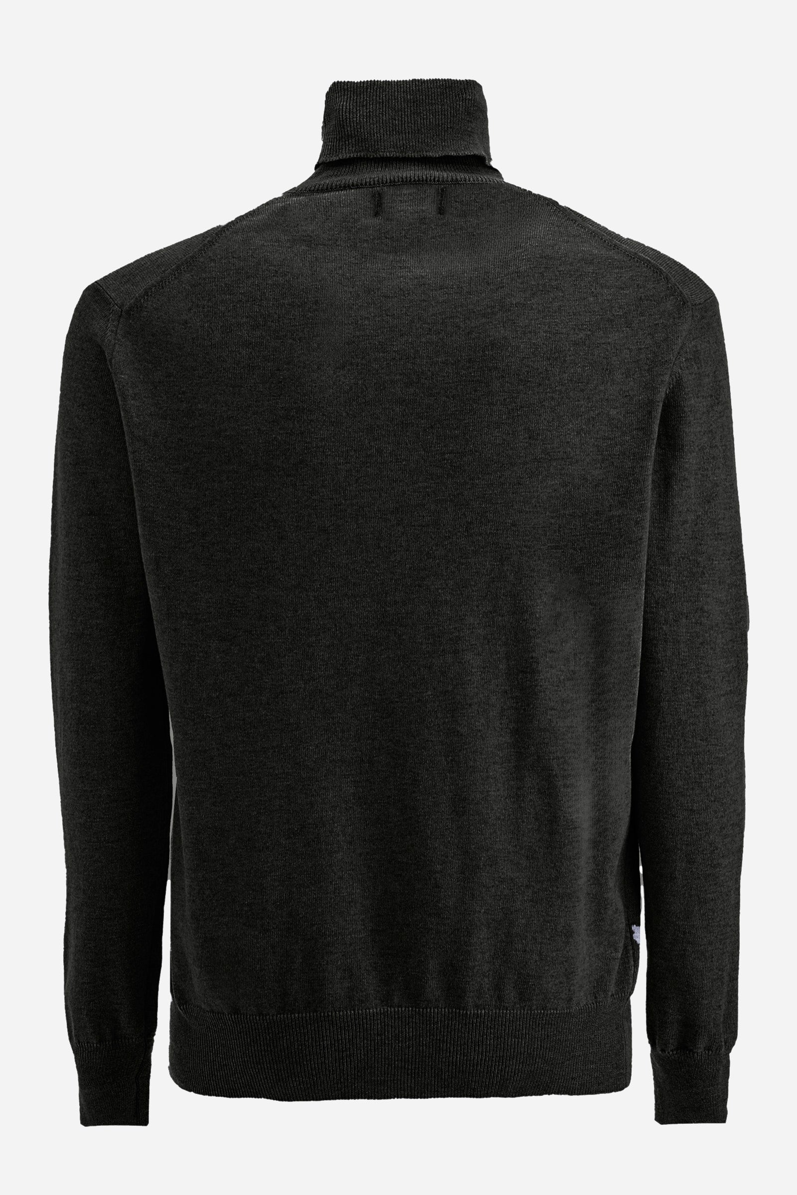 Regular fit pullover in cotton and wool - Zayle